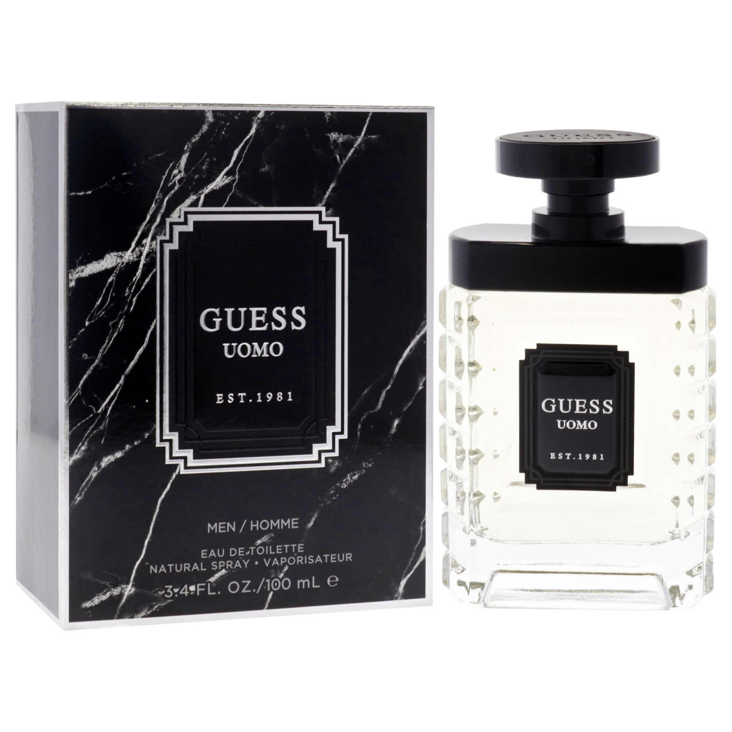 Guess Uomo de Guess pour hommes - vaporisateur EDT 3,4&nbsp;oz