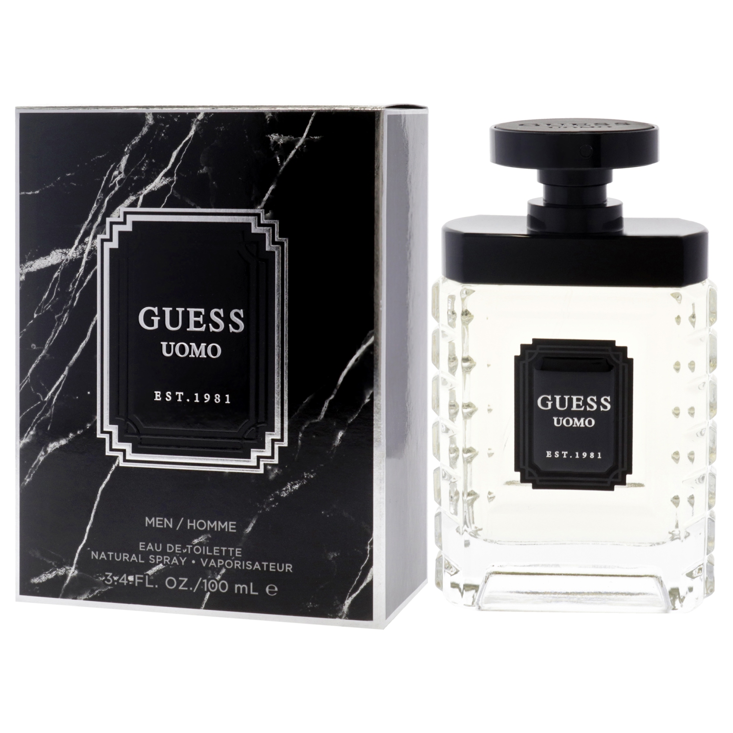Guess Uomo de Guess pour hommes - vaporisateur EDT 3,4&nbsp;oz