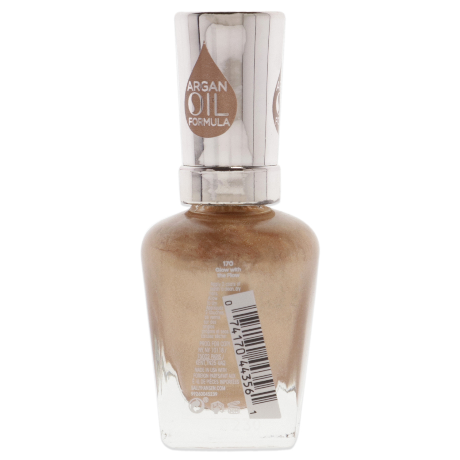 Color Therapy Nail Polish - 170 Glow With The Flow by Sally Hansen for Women - 0.5 oz Nail Polish