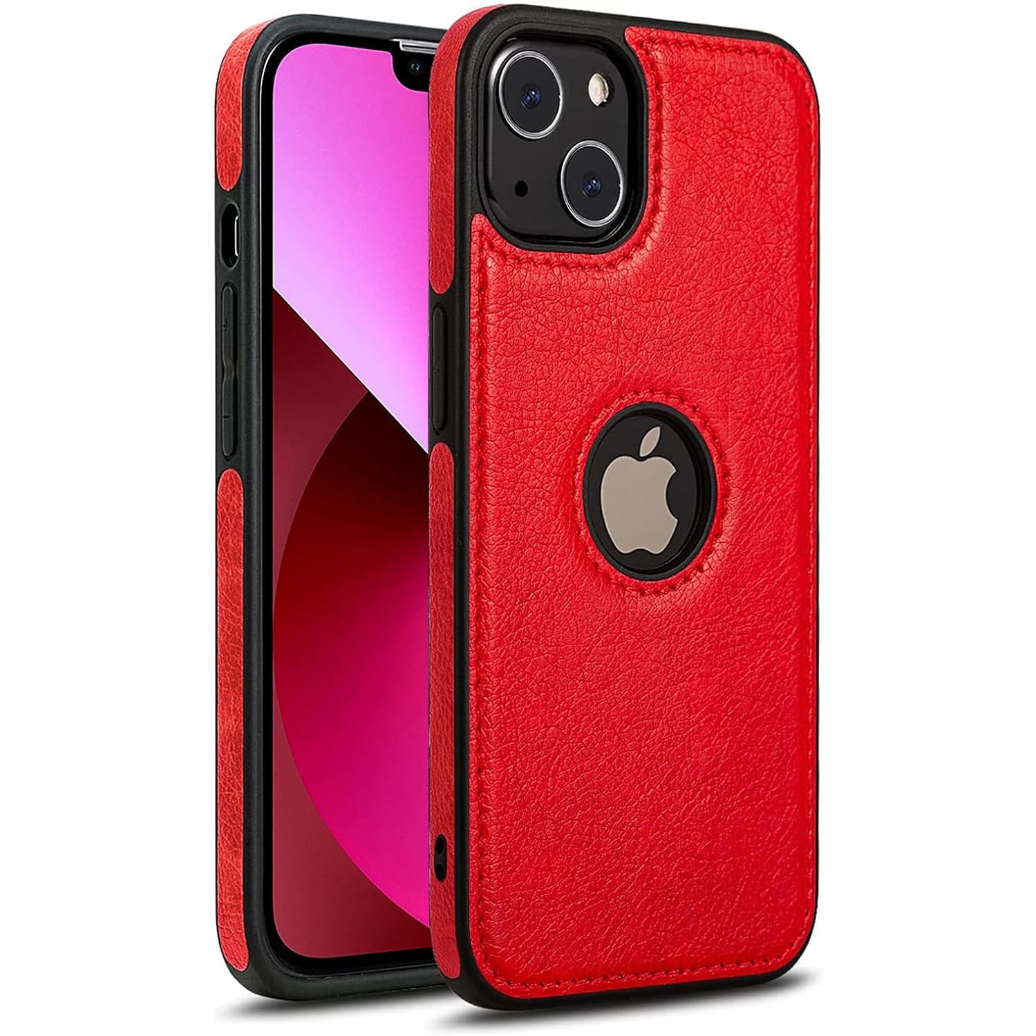 Leather Case for iPhone 13 Back Cover Hi Quality Premium Leather Cover Case - FREE SHIPPING