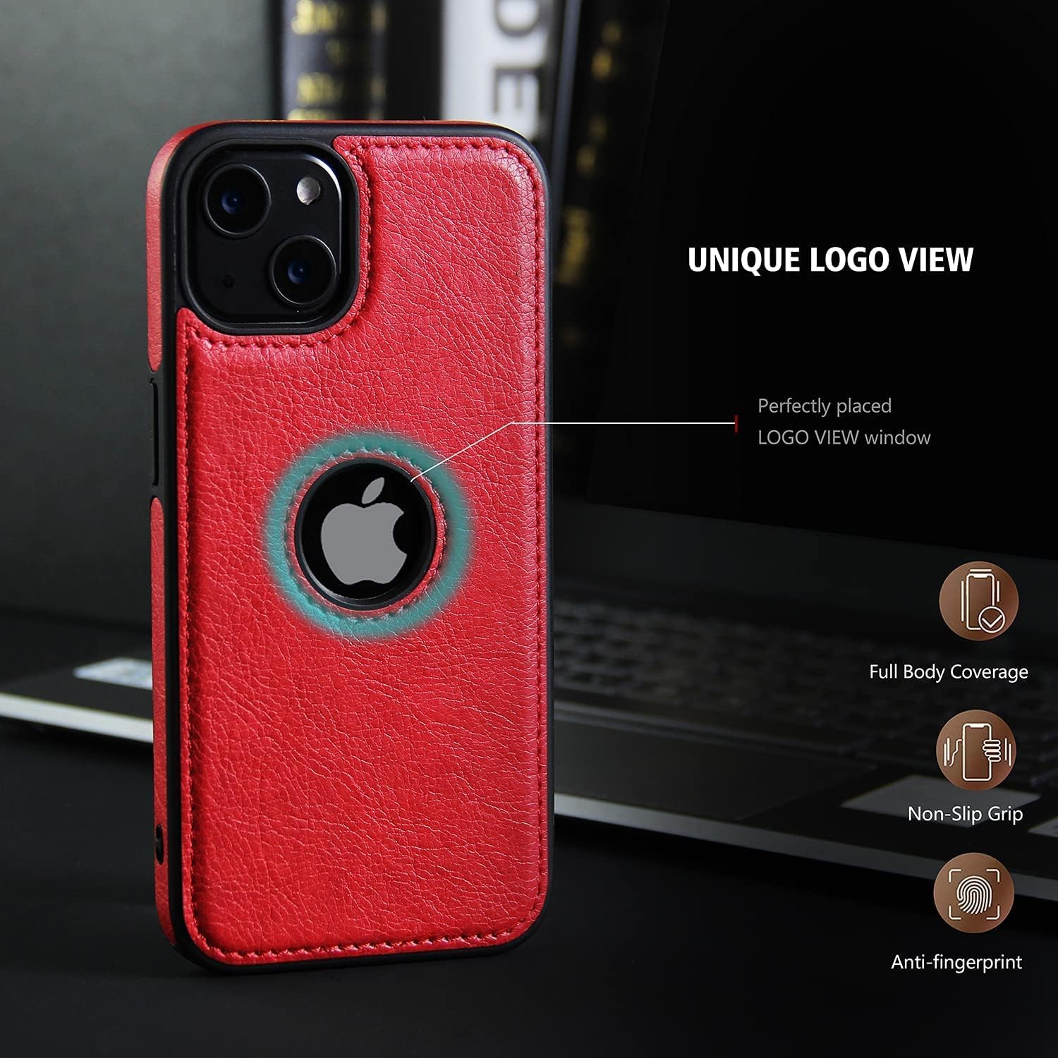Leather Case for iPhone 13 Back Cover Hi Quality Premium Leather Cover Case - FREE SHIPPING