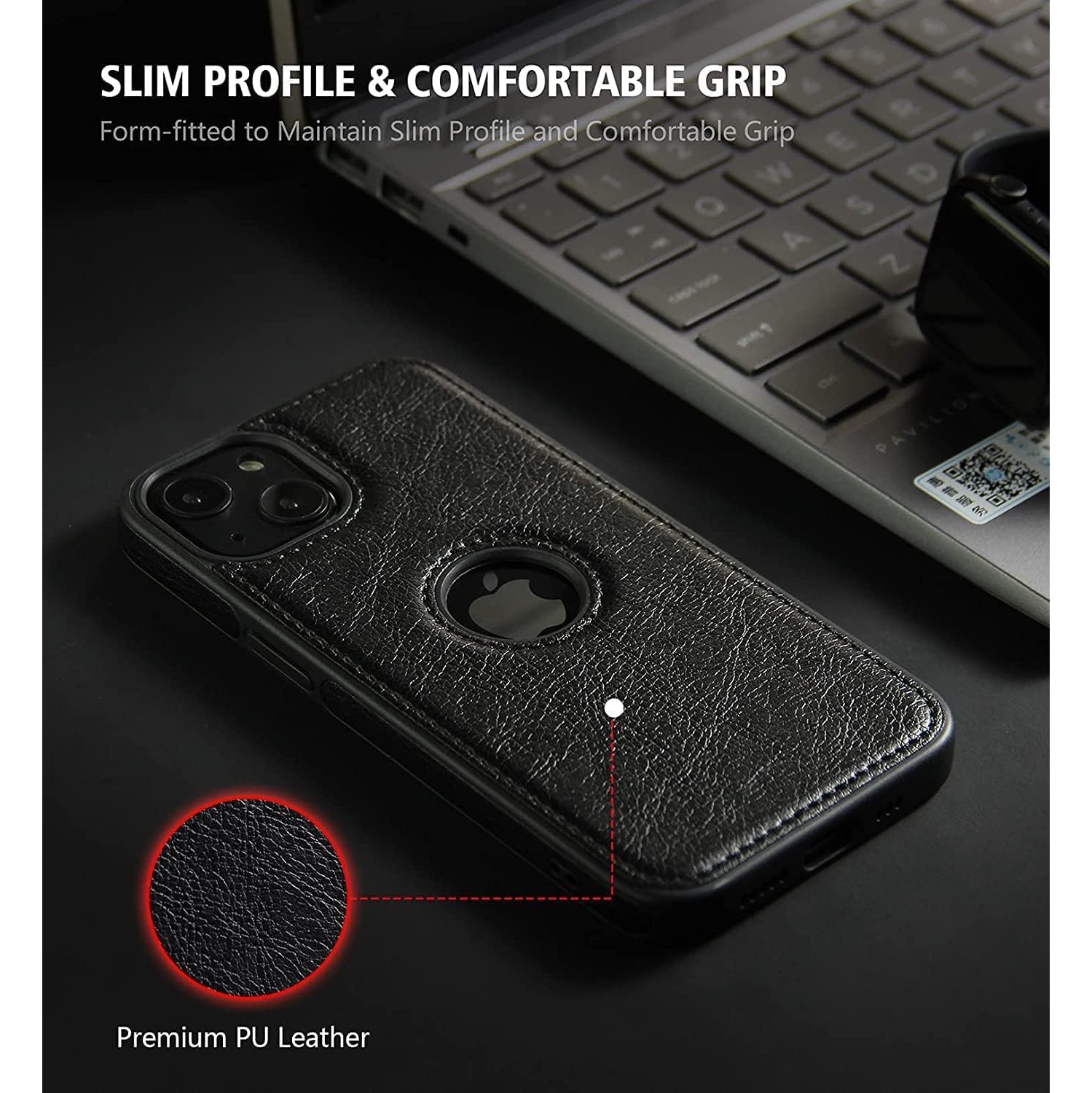 Leather Case for iPhone 13 Back Cover Hi Quality Premium Leather Cover Case - FREE SHIPPING