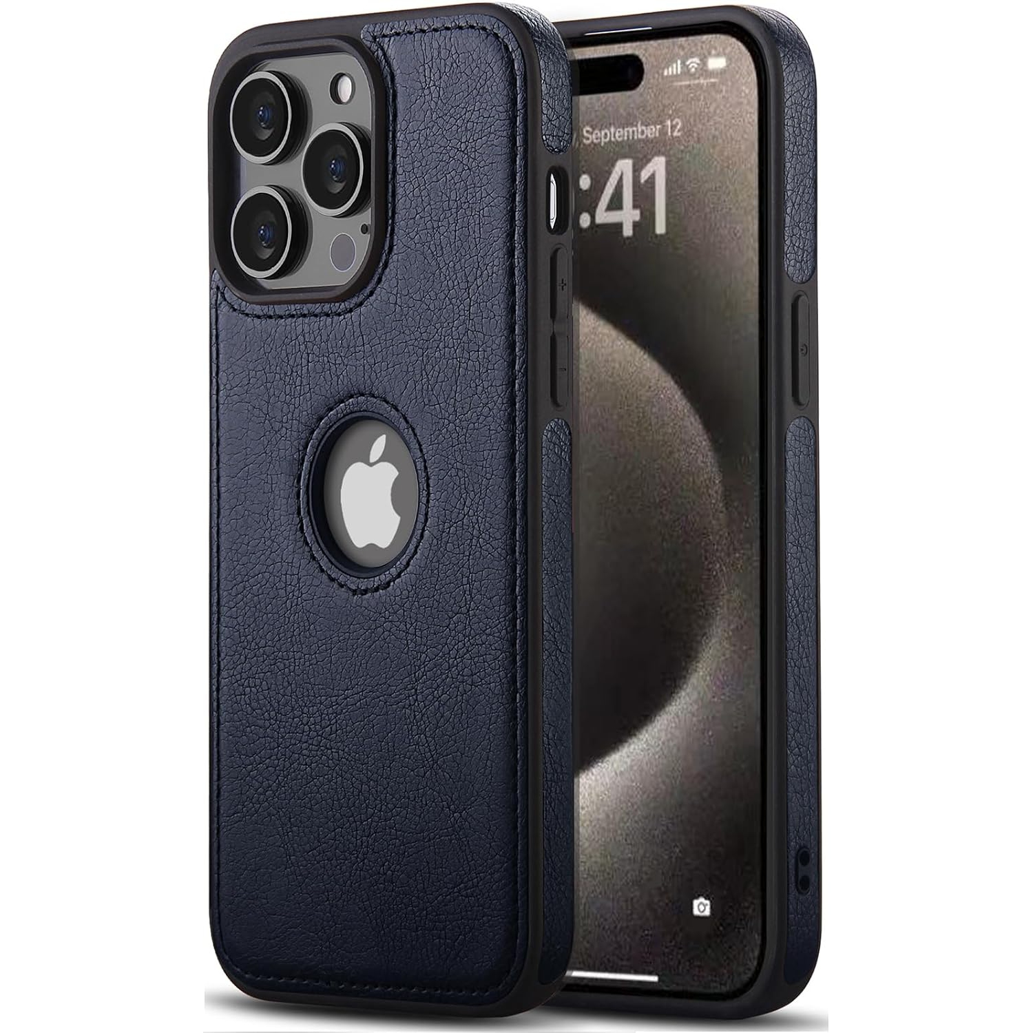 Leather Case for iPhone 12 and 12 PRO, Back Cover Hi Quality Premium Leather Cover Case - FREE SHIPPING