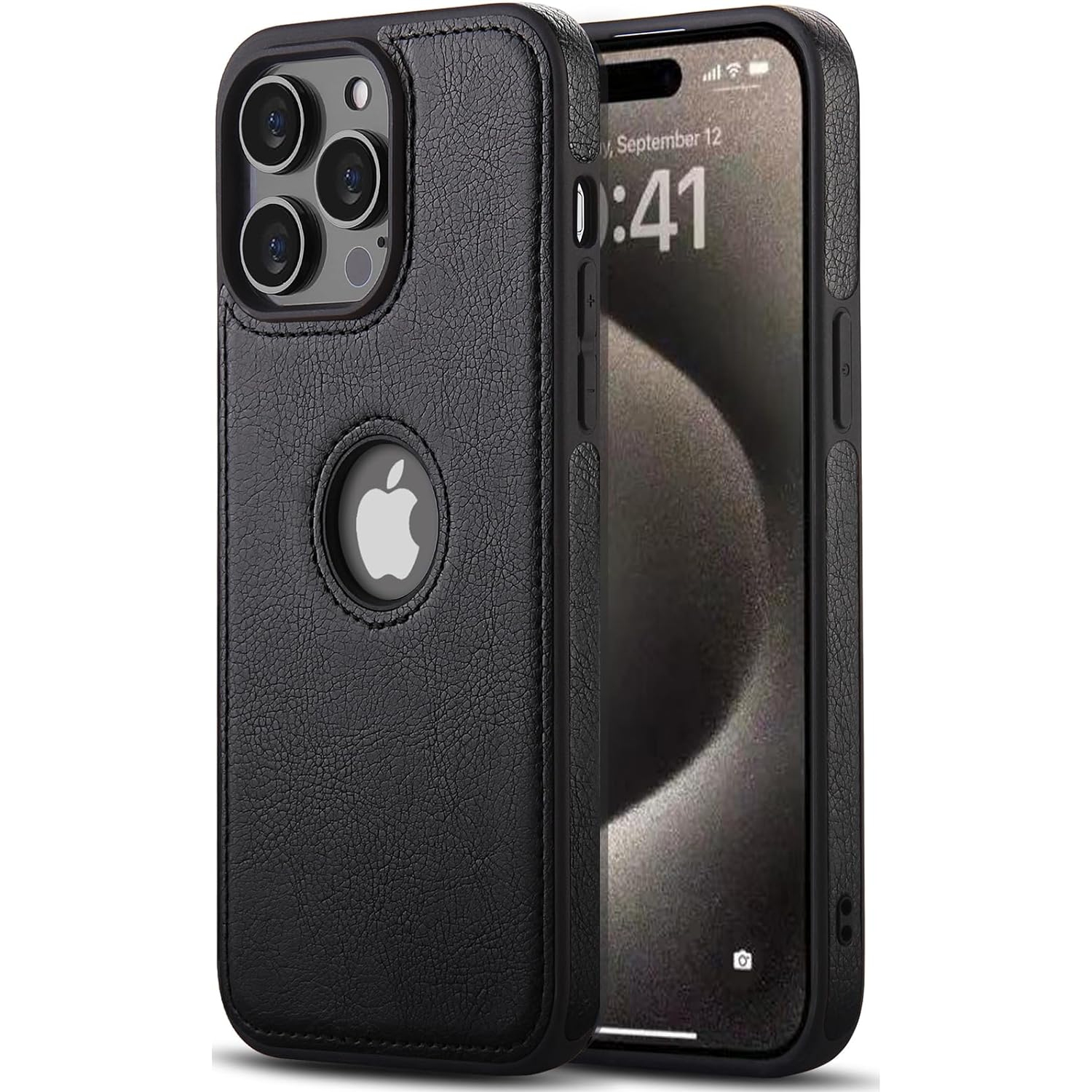 Leather Case for iPhone 13 PRO MAX, Back Cover Hi Quality Premium Leather Cover Case - FREE SHIPPING