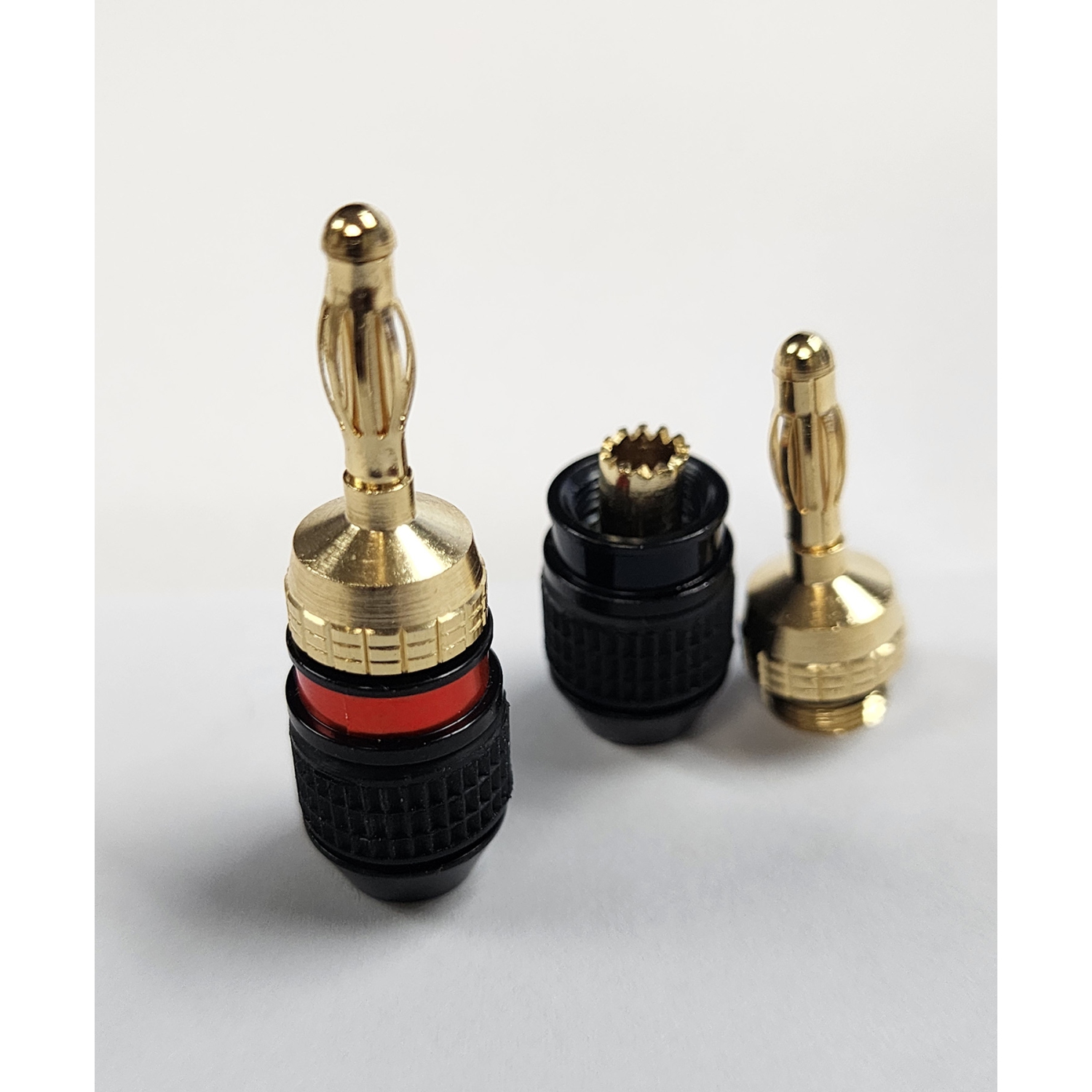 Premium Hi-Fi Audiophile Banana Plug Speaker Wire Connectors