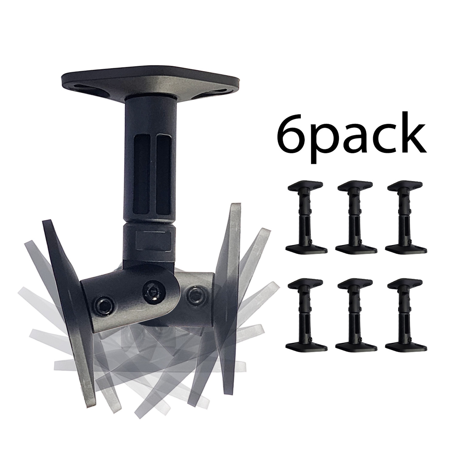 Boost Industries CWSM Universal Home Theater Speaker Brackets, Tilt, Swivel