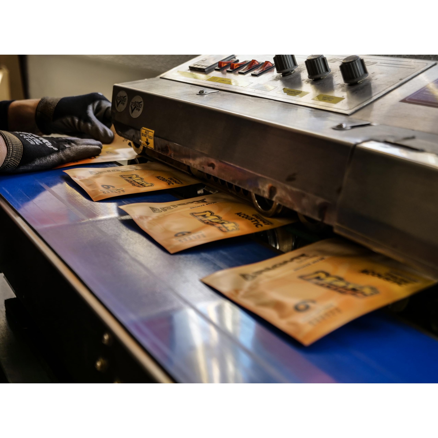 DV Mark Twinkle – Ensemble de 6 cordes pour guitare acoustique, calibre moyen, 80/20 bronze phosphoreux