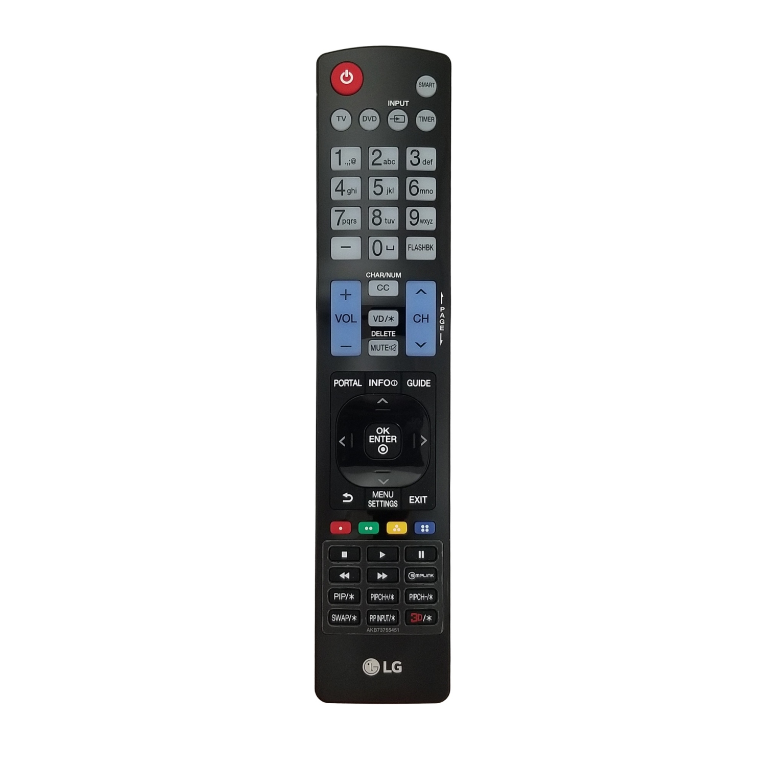 Refurbished- LG Original PN: AKB73755451 Remote Controller Assembly