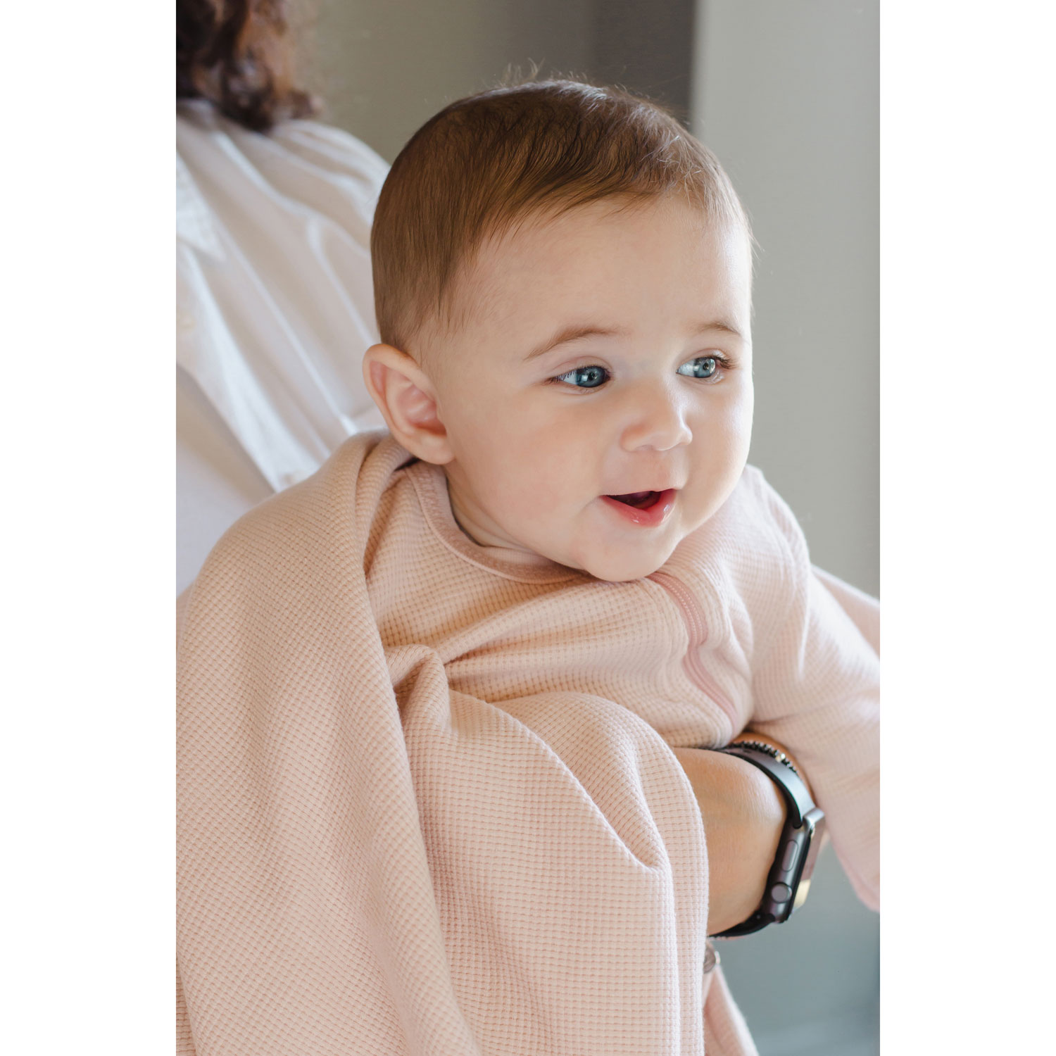 Juddlies Mini Waffle Blanket - Pink