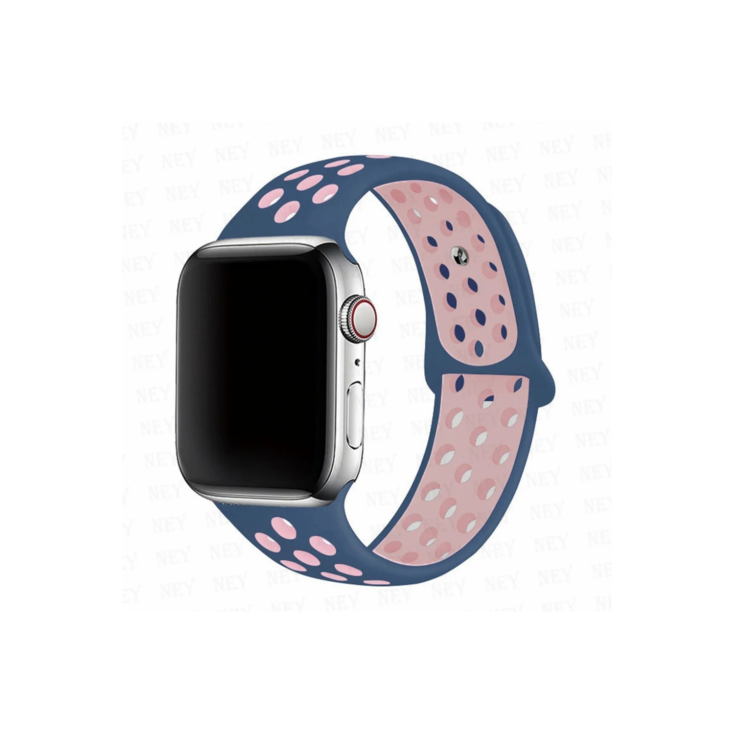 Sport Bands Compatible with for Apple Watch Band 38mm 40mm 41mm Women Men, Soft Silicone Breathable Replacement Straps Compatible with for iWatch SE