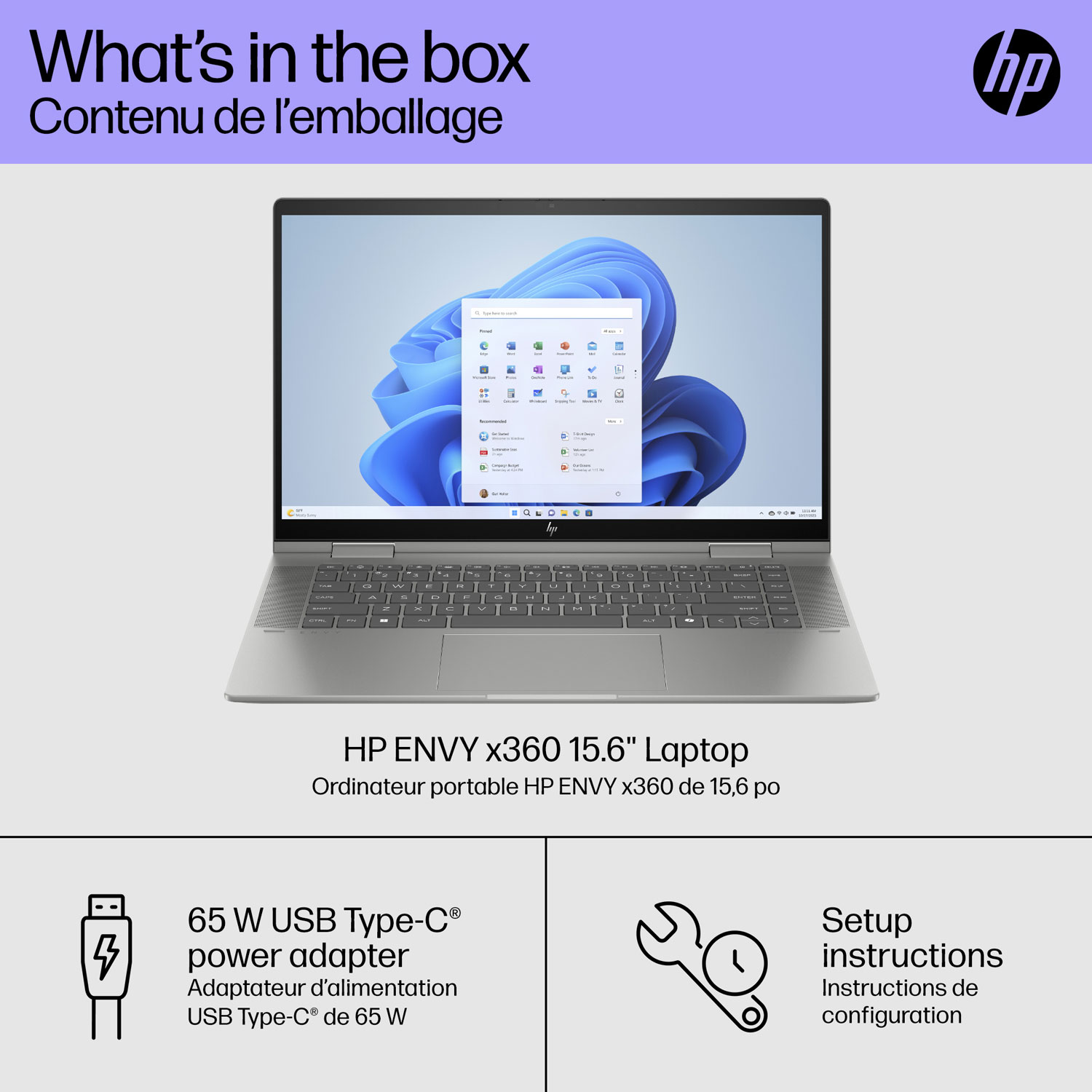 HP Envy x360 15.6" Touchscreen 2-in-1 Laptop - Mineral Silver