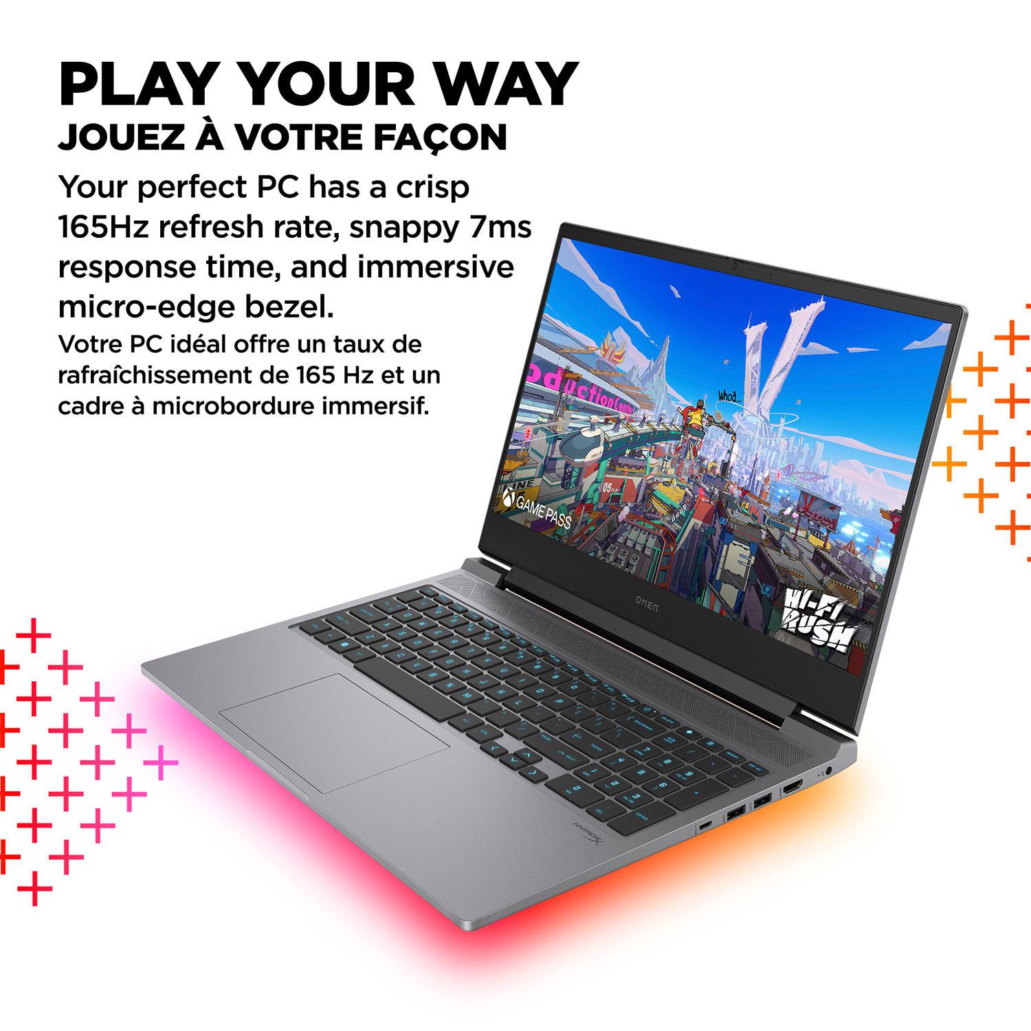 HP OMEN 16.1" Gaming Laptop - Meteor Silver