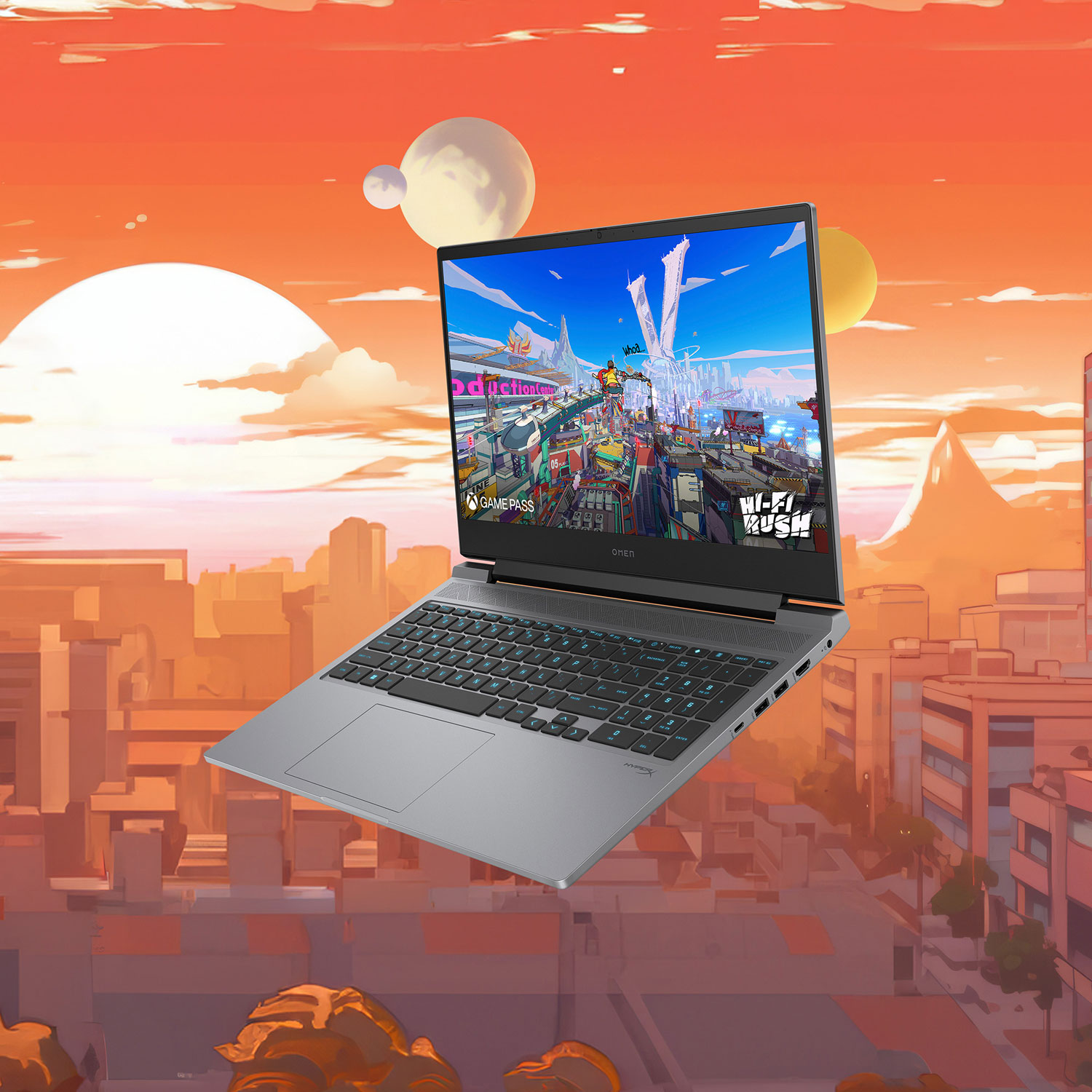 HP OMEN 16.1" Gaming Laptop - Meteor Silver