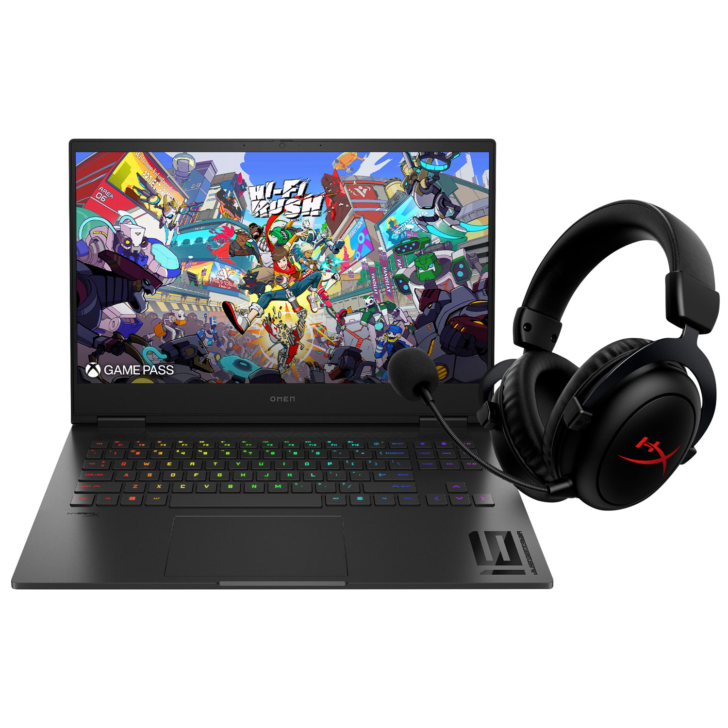 HP OMEN 16.1" Gaming Laptop (Intel Core i9 14900HX/2TB SSD/32GB RAM/RTX 4080) with Gaming Headset