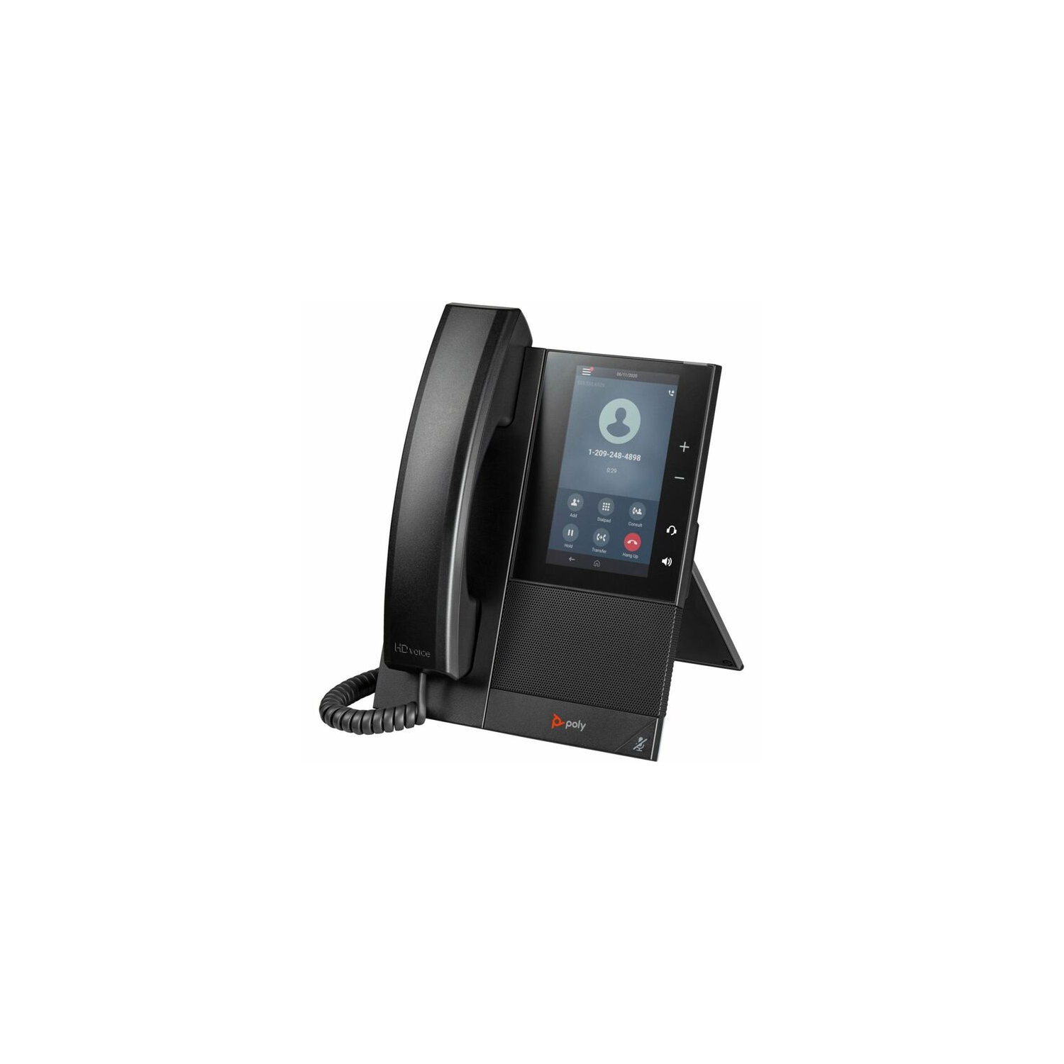 Poly CCX 505 CCX 505 Business Media Phone with Open SIP and PoE-Enabled
