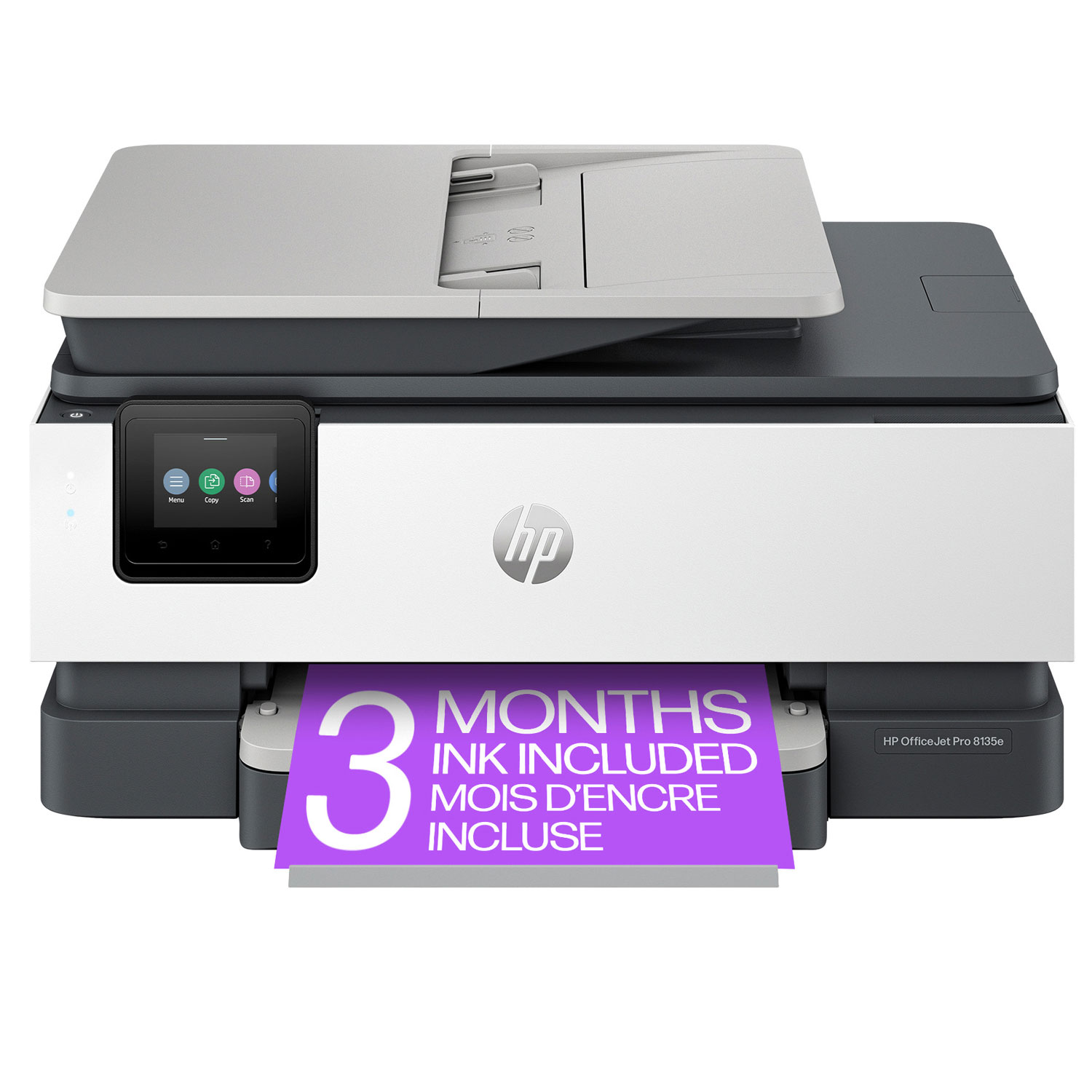 HP OfficeJet Pro 8135e Wireless All-In-One Inkjet Printer - HP Instant Ink 3-Month Free Trial Included*