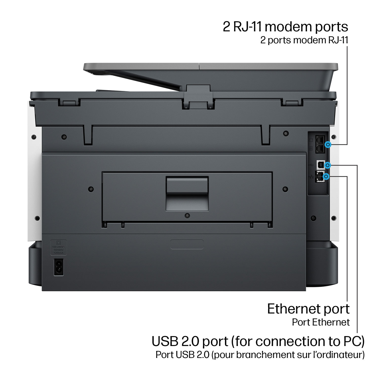 Imprimante à jet d'encre tout-en-un sans fil OfficeJet Pro 9135e de HP - Essai de 3 mois de Instant Ink de HP inclus*