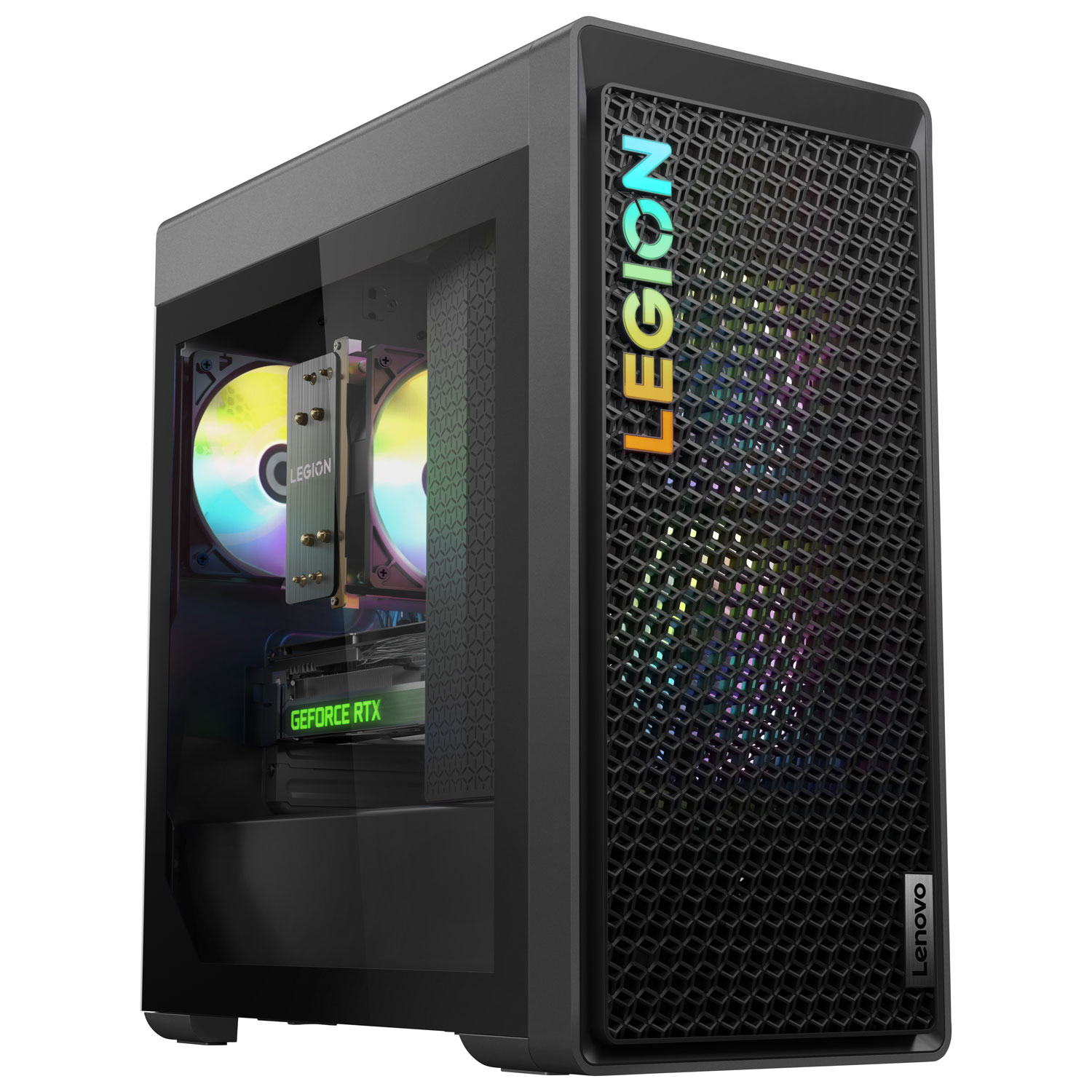 Lenovo Legion Tower 5 Gaming PC - Storm Grey (AMD Ryzen 7 7700/32GB RAM/1TB SSD/RTX 4060/Win 11)