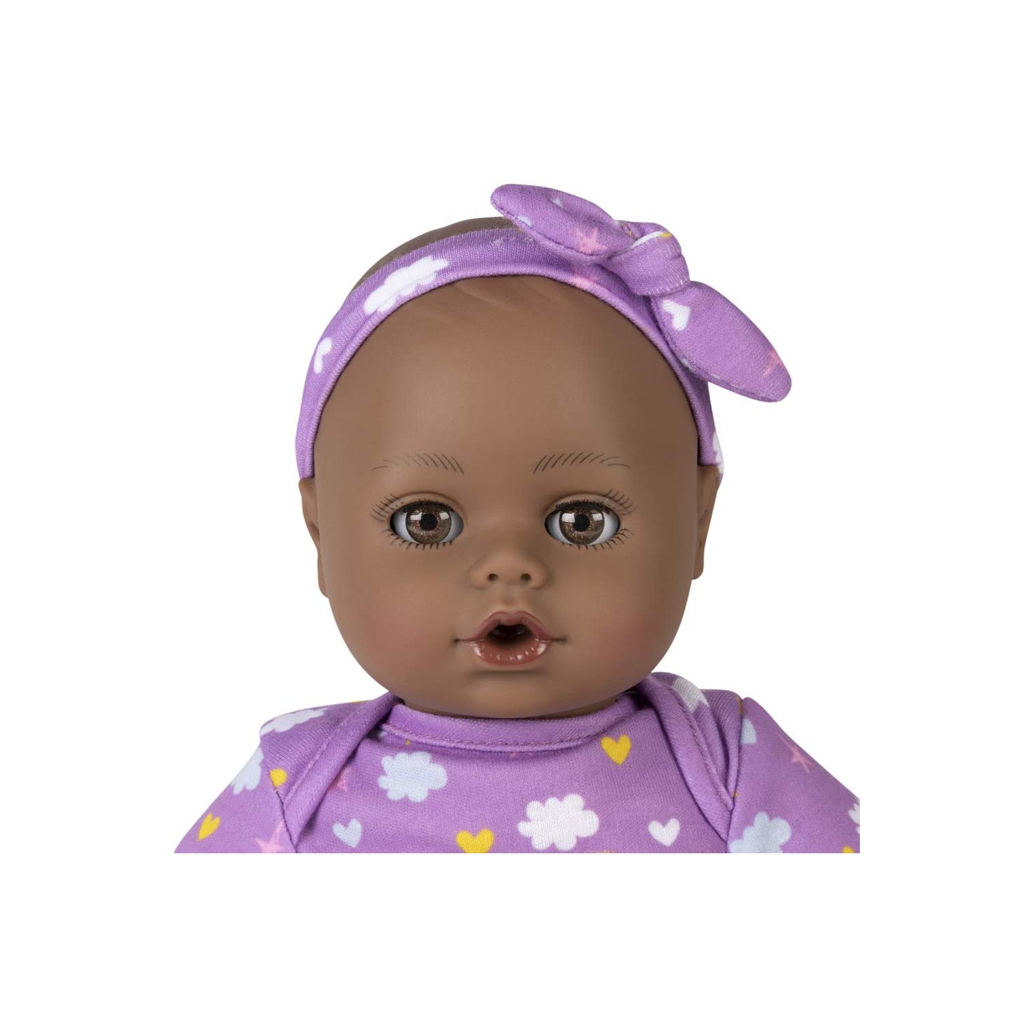 Poupée en vinyle de 13 pi Purple Dreams de Play Baby