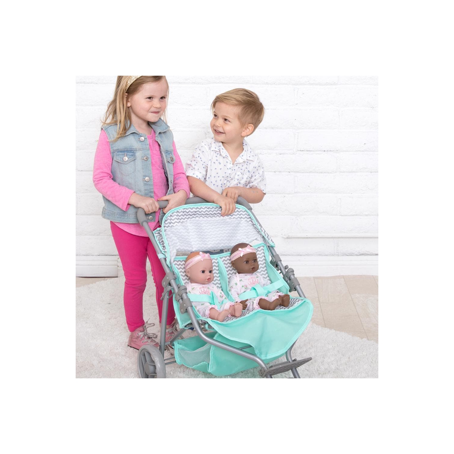 Poussette de jogging Twin Zig Zag