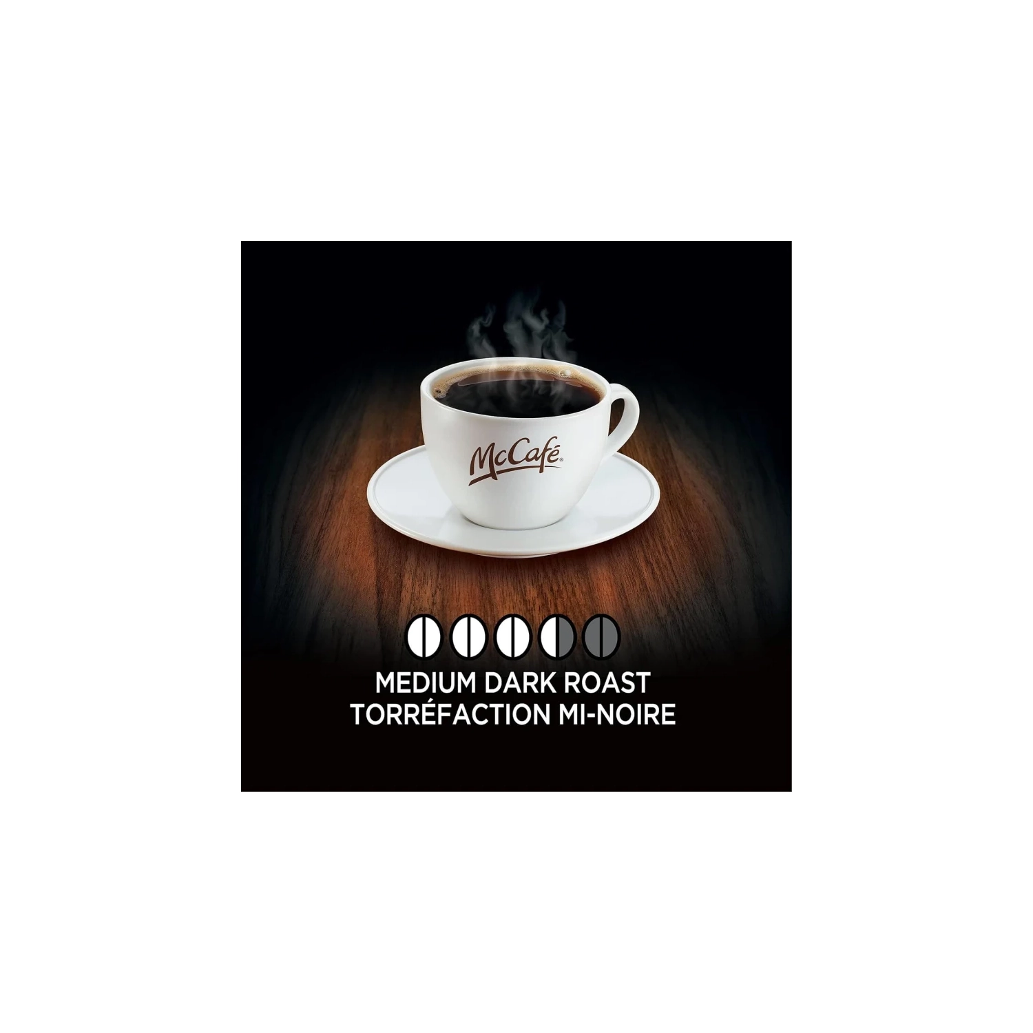 McCafé Premium Medium Dark Roast K-Cup Coffee Pods - 48 Count | Ethically Sourced for Keurig Coffee Makers