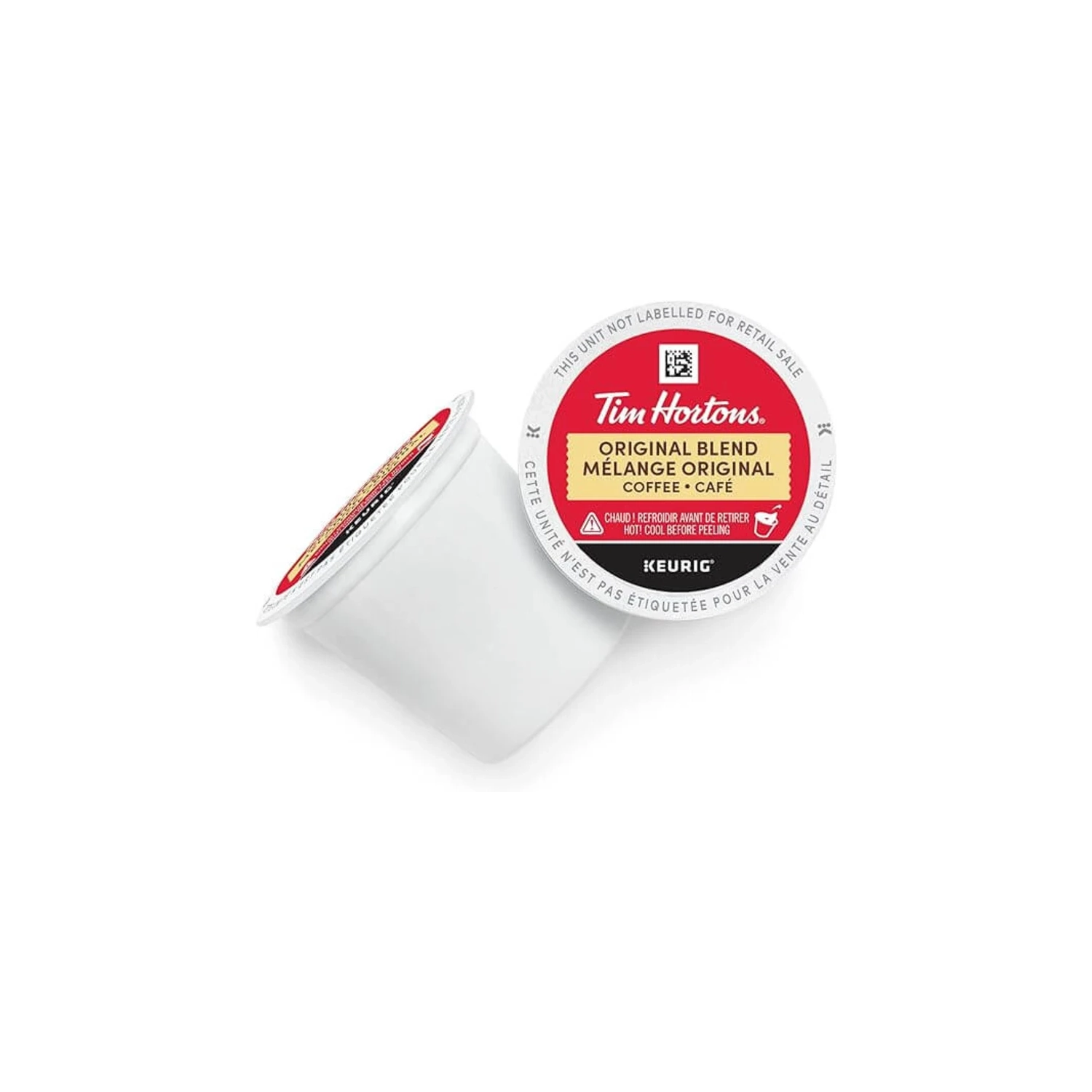 Tim Hortons Original Coffee Blend K-Cup Pods - 48 Count | Medium Roast for Keurig