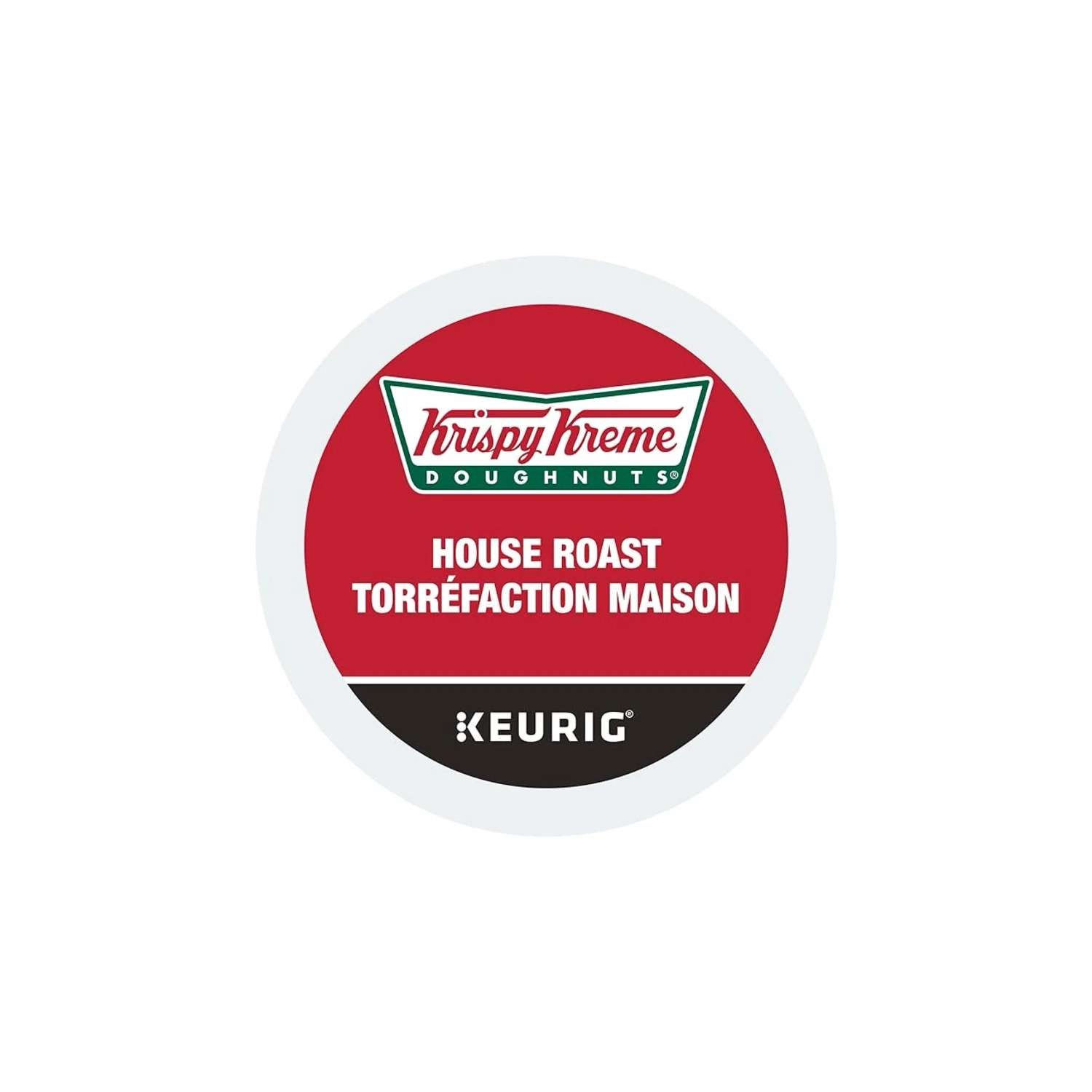Krispy Kreme Smooth House Roast K-Cup Pods - 30 Count | Keurig Certified for Keurig Brewers