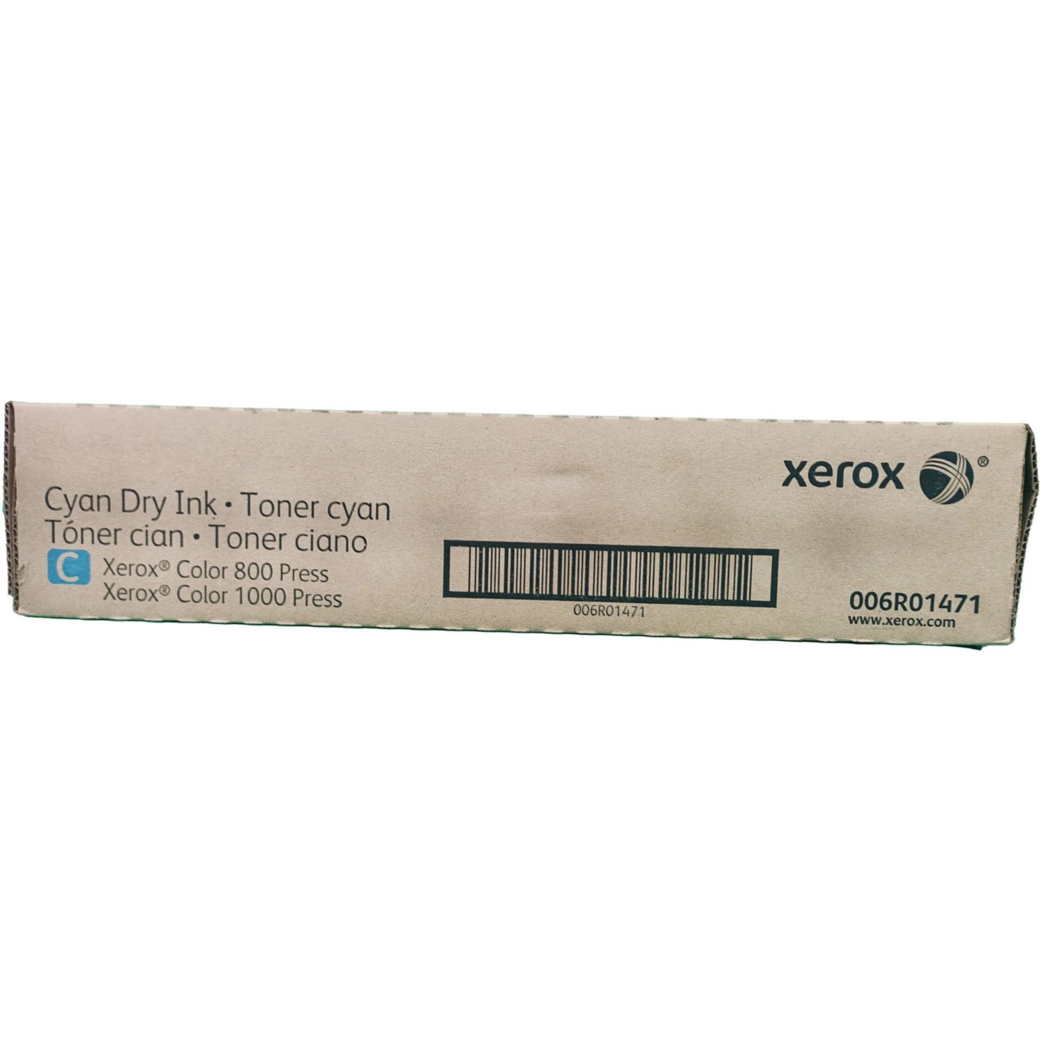 ** 365 DAYS WARRANTY **/ Xerox 006R01471, 006R01476 Cyan Original Toner Cartridge, For: Xerox 800, 1000 Digital Color Press. By AZX-DEALS CANADA