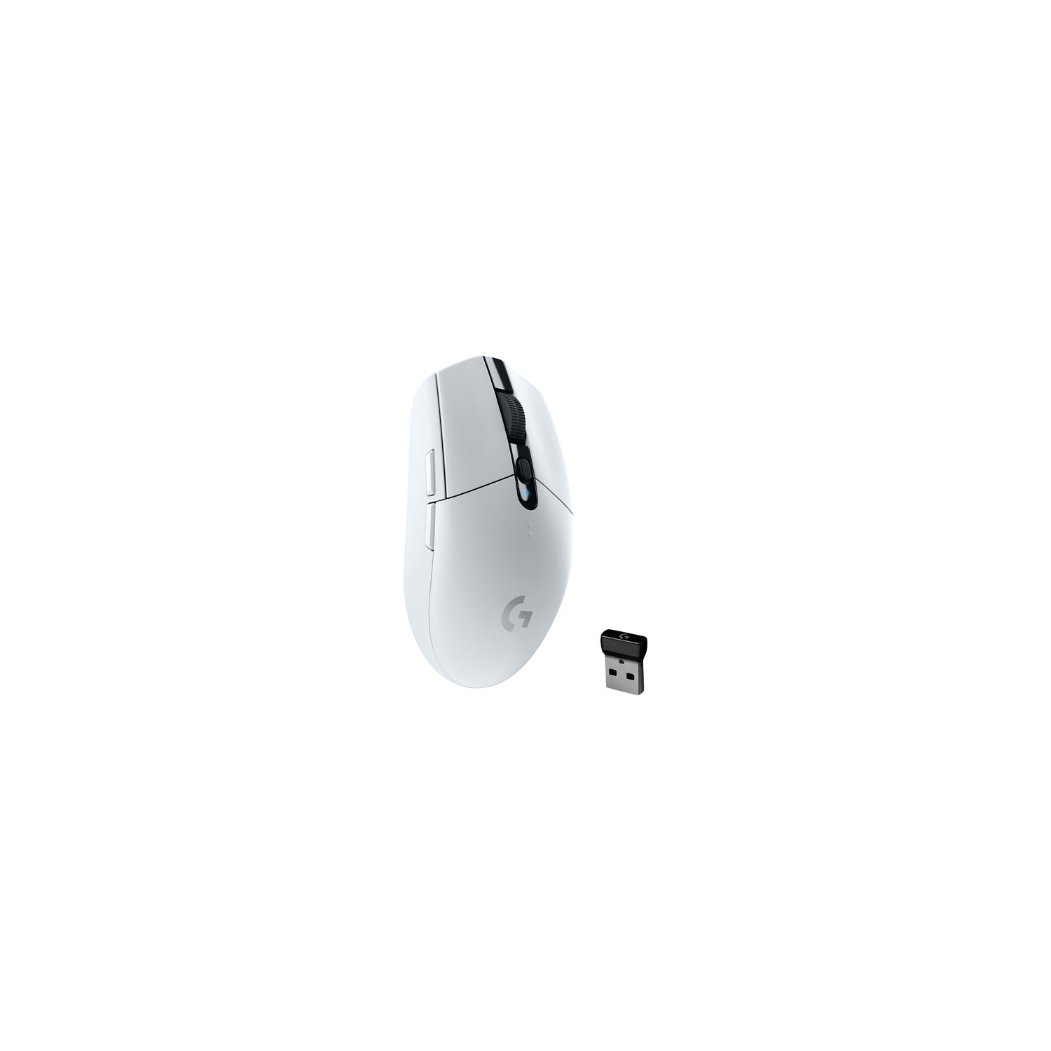 Refurbished (Good) Logitech G305 12000 DPI Wireless Optical Gaming Mouse - White