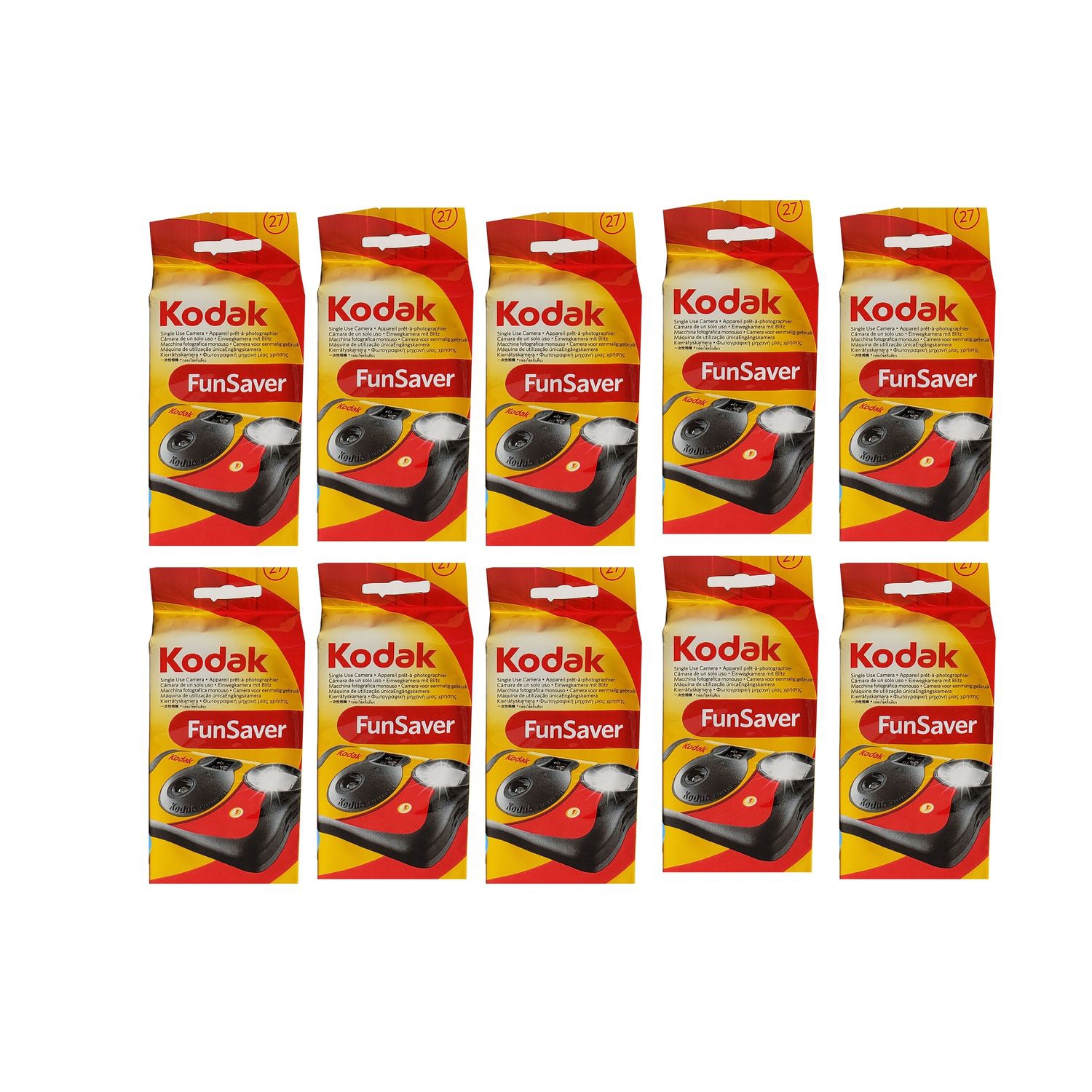 Kodak FunSaver Disposable Single-Use 35mm Film Camera with Flash