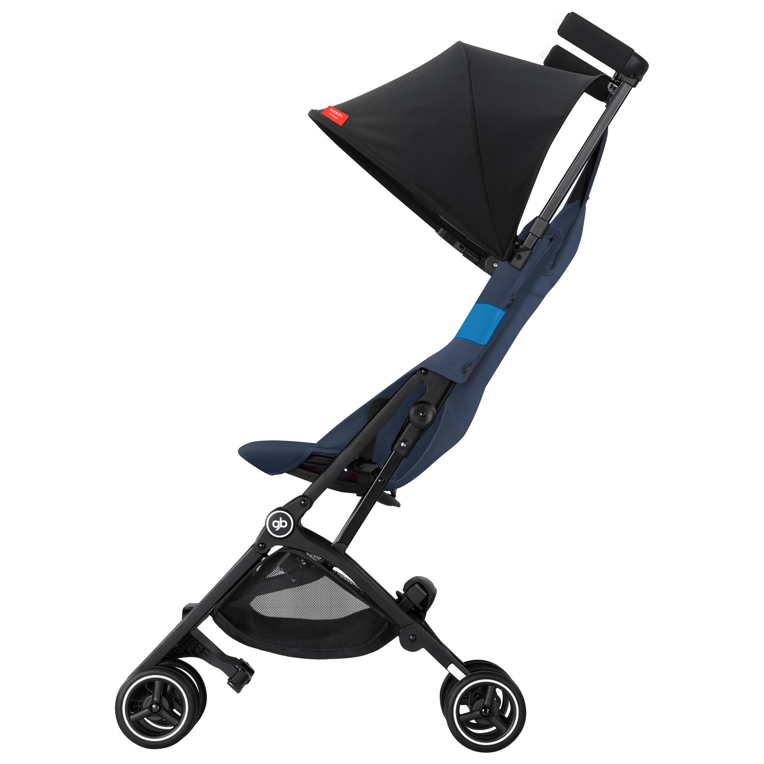 Poussette légère de voyage tout-terrain Pockit+ de GB - Bleu