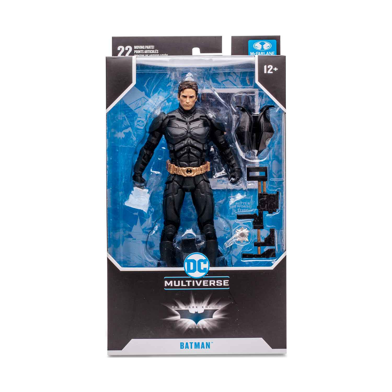 DC Multiverse The Dark Knight 7 Inch Action Figure - Batman Hong Kong Sky Dive Unmasked