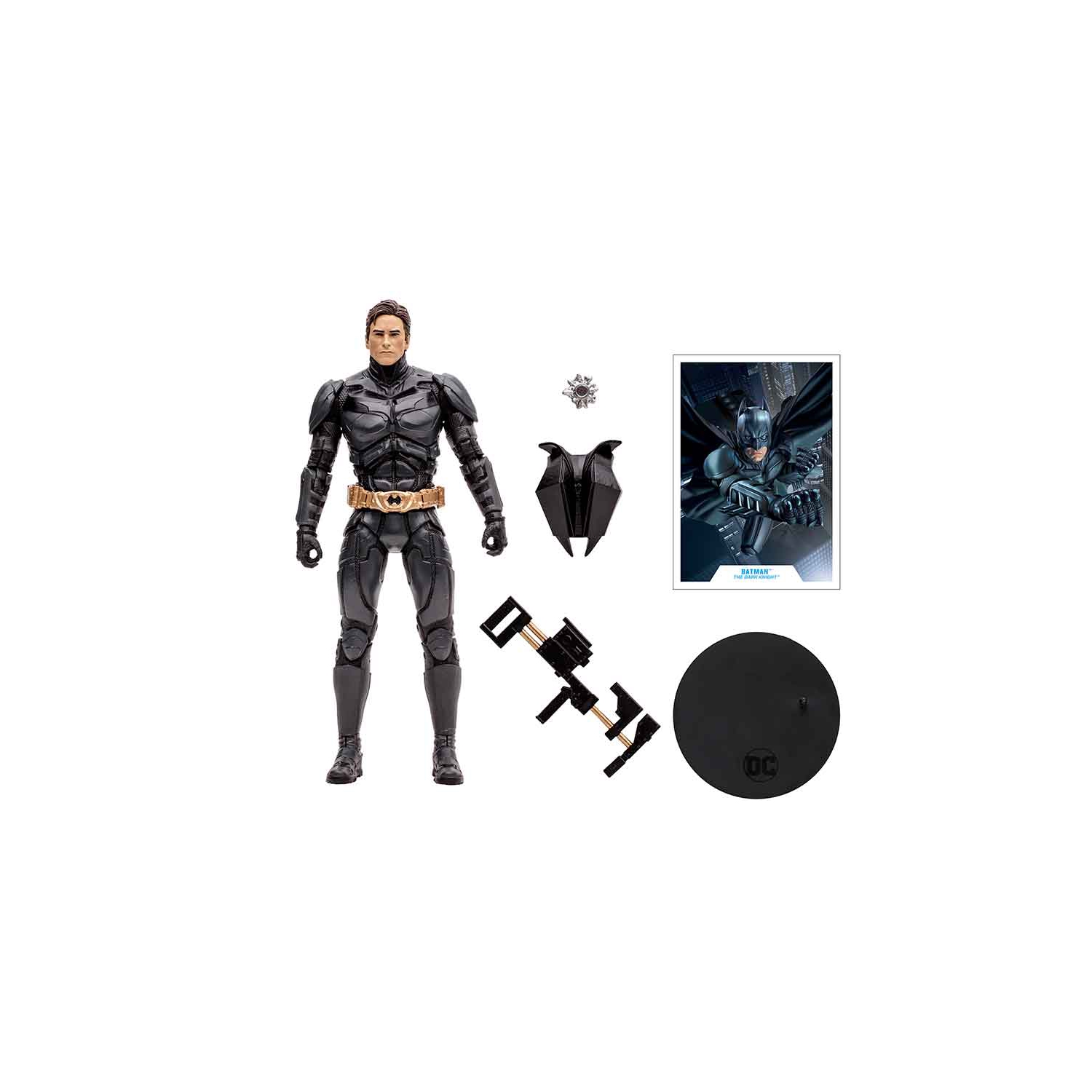 DC Multiverse The Dark Knight 7 Inch Action Figure - Batman Hong Kong Sky Dive Unmasked