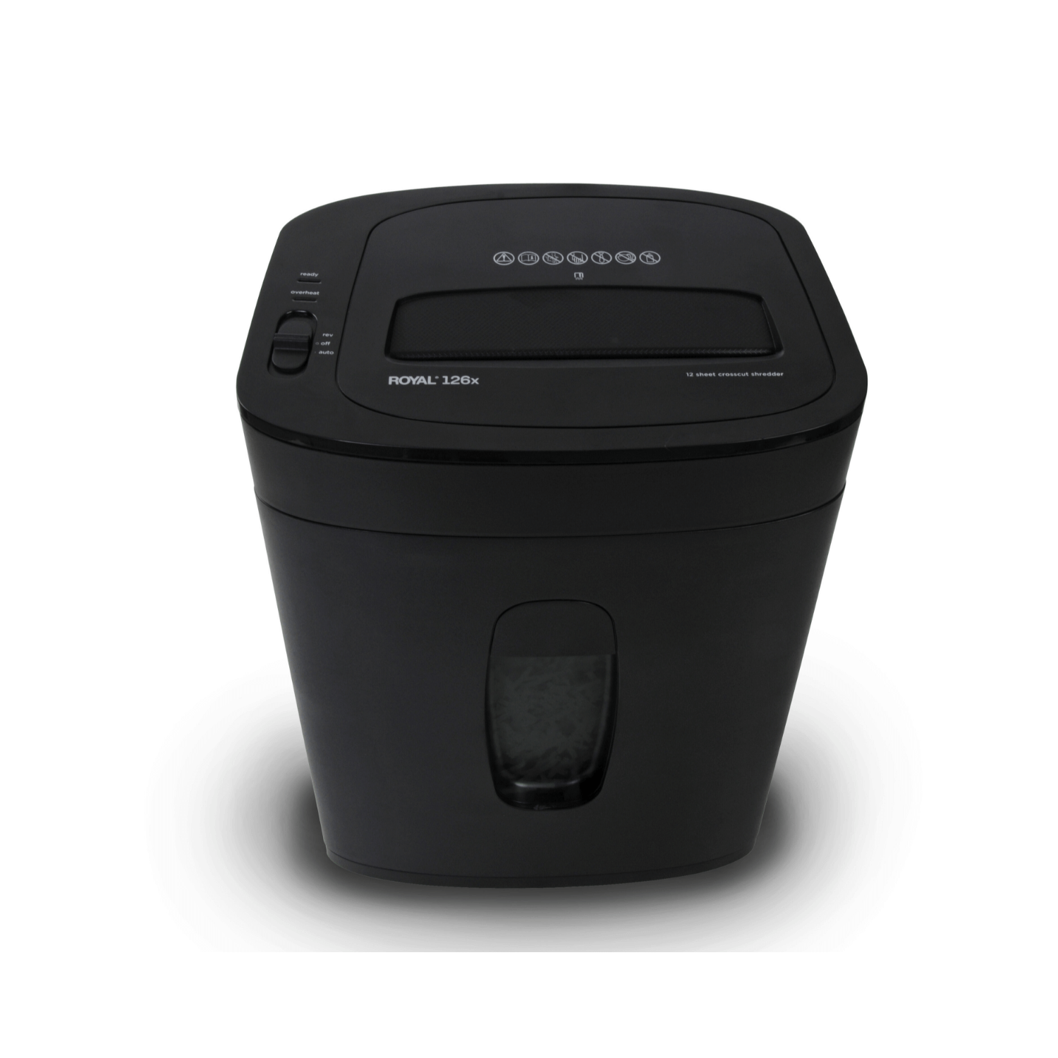 Déchiqueteuse à coupe croisée 126X 12 feuilles Royal