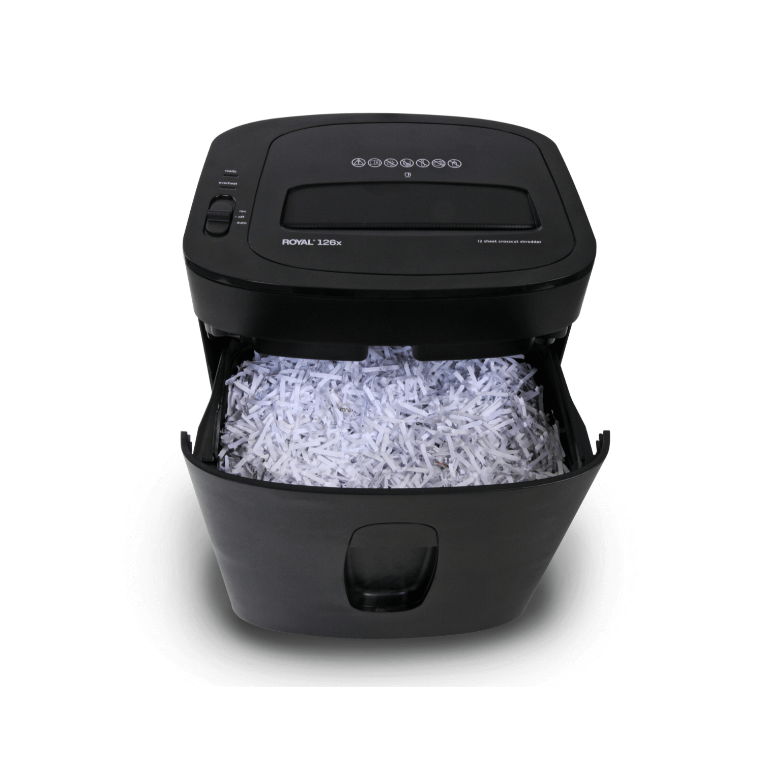 Déchiqueteuse à coupe croisée 126X 12 feuilles Royal