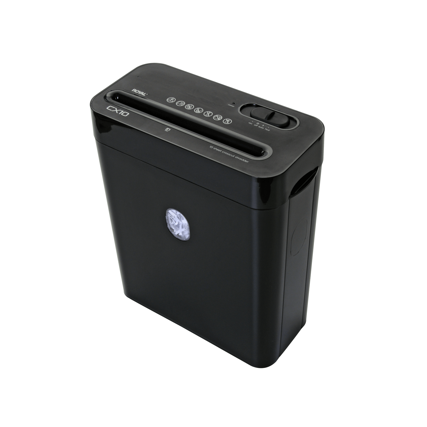 Royal CX10 10-Sheet Crosscut Shredder -