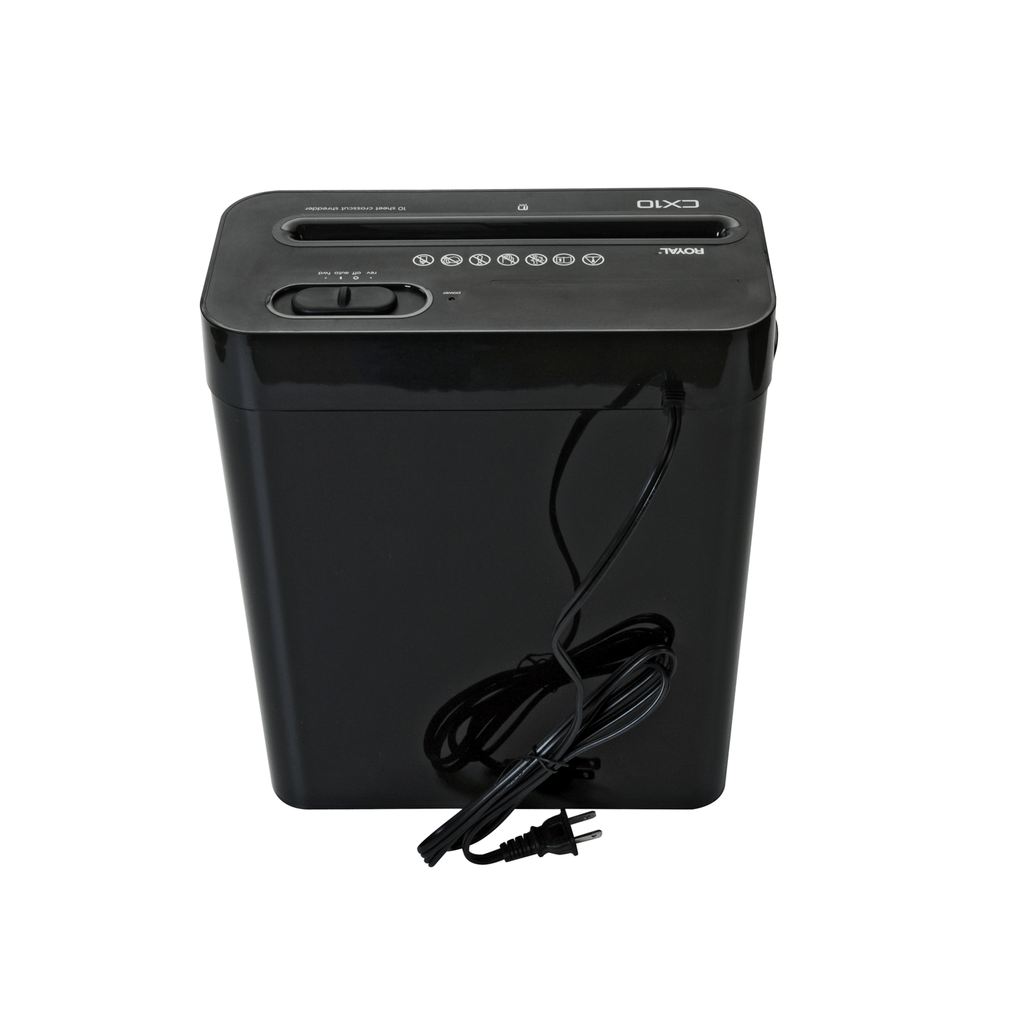 Royal CX10 10-Sheet Crosscut Shredder -