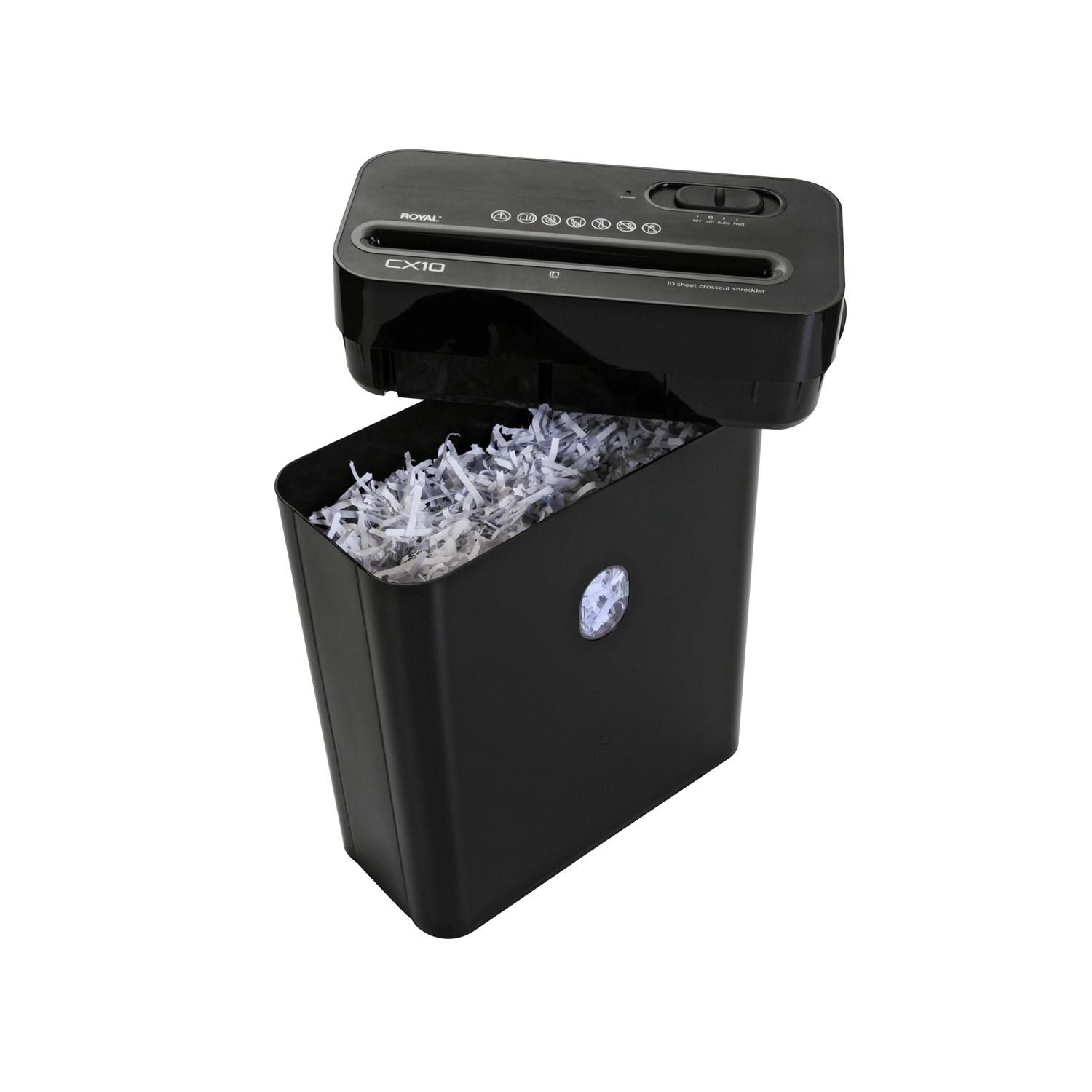 Royal CX10 10-Sheet Crosscut Shredder -
