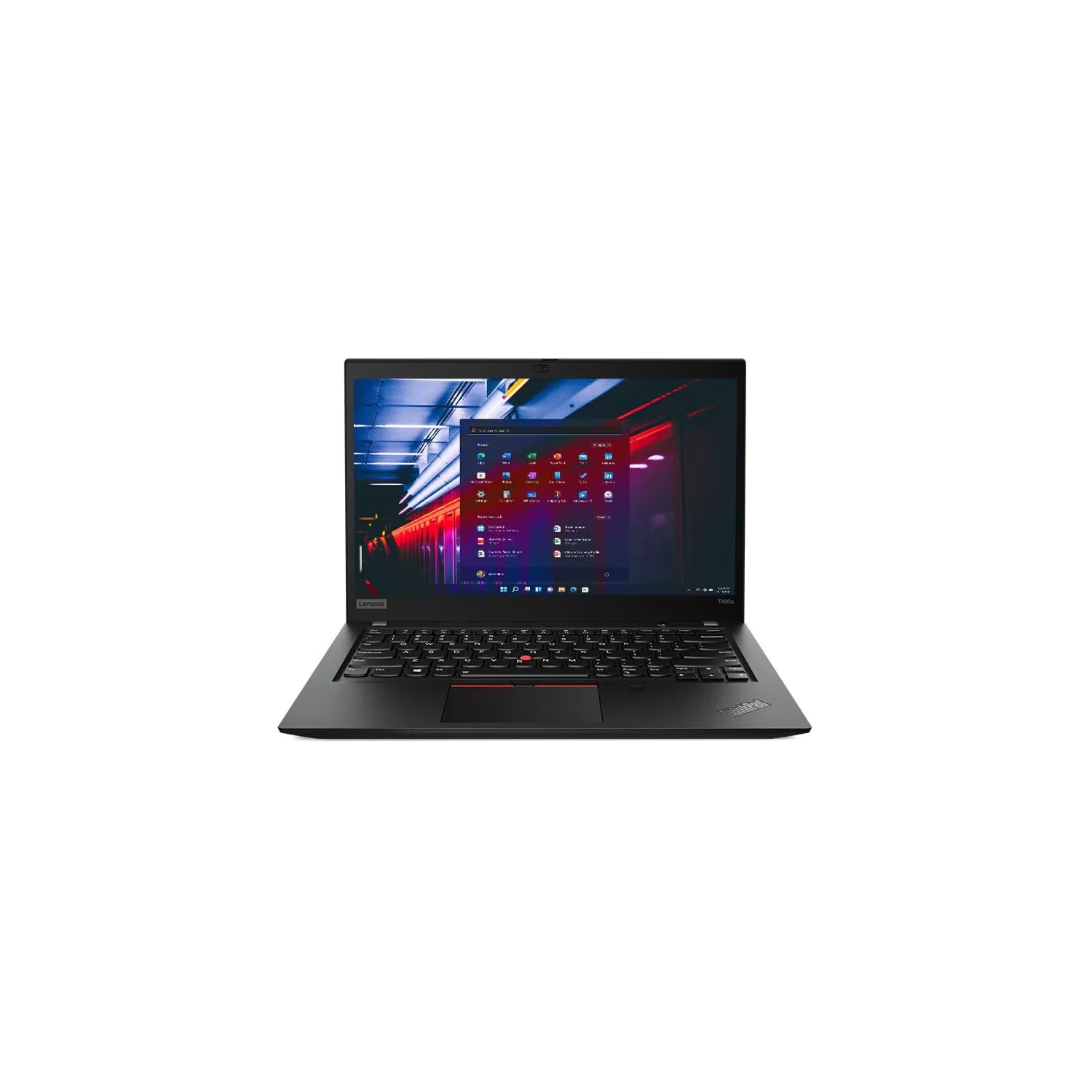 Refurbished (Good) - Lenovo ThinkPad T490S 14" Touch Screen Laptop (Intel Core i5-8365U/16GB RAM/256GB SSD/Windows 10) -Black