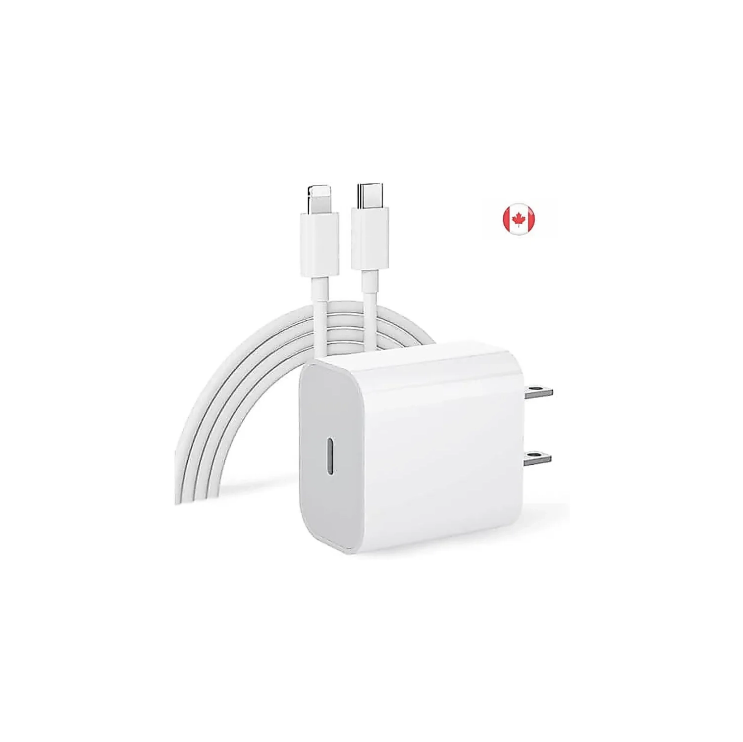 20W Fast Charging USB Type-C to Lightning Phone Charger for iPhone 11, 12, 13 - Quick, Efficient, Portable, High-Speed, Universal, Smart, Safe,