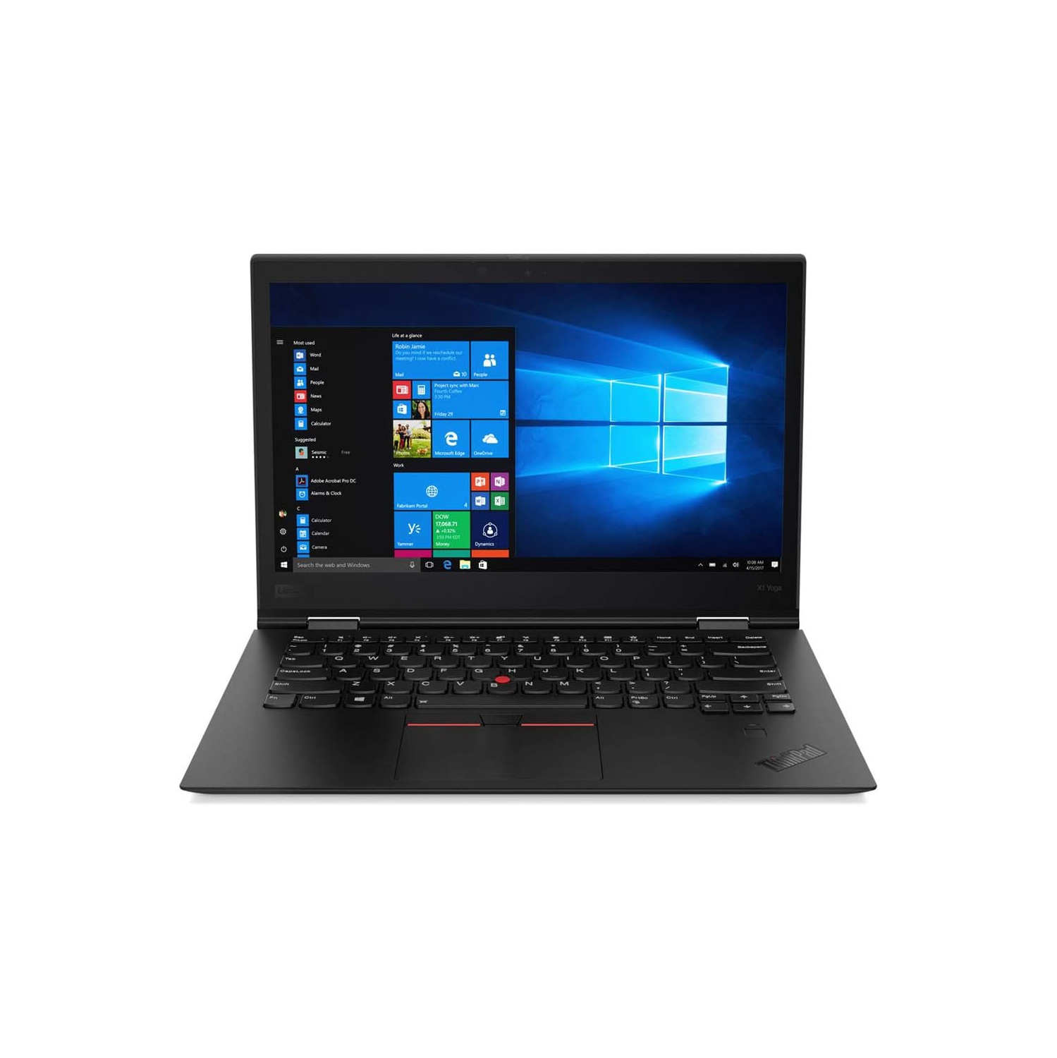 Portable ThinkPad X1 Yoga de LENOVO, tablette FHD de 14&nbsp;po, carte graphique UHD 620 d'Intel, i5-8365U, 16&nbsp;Go, 512&nbsp;Go, PCIe, garantie