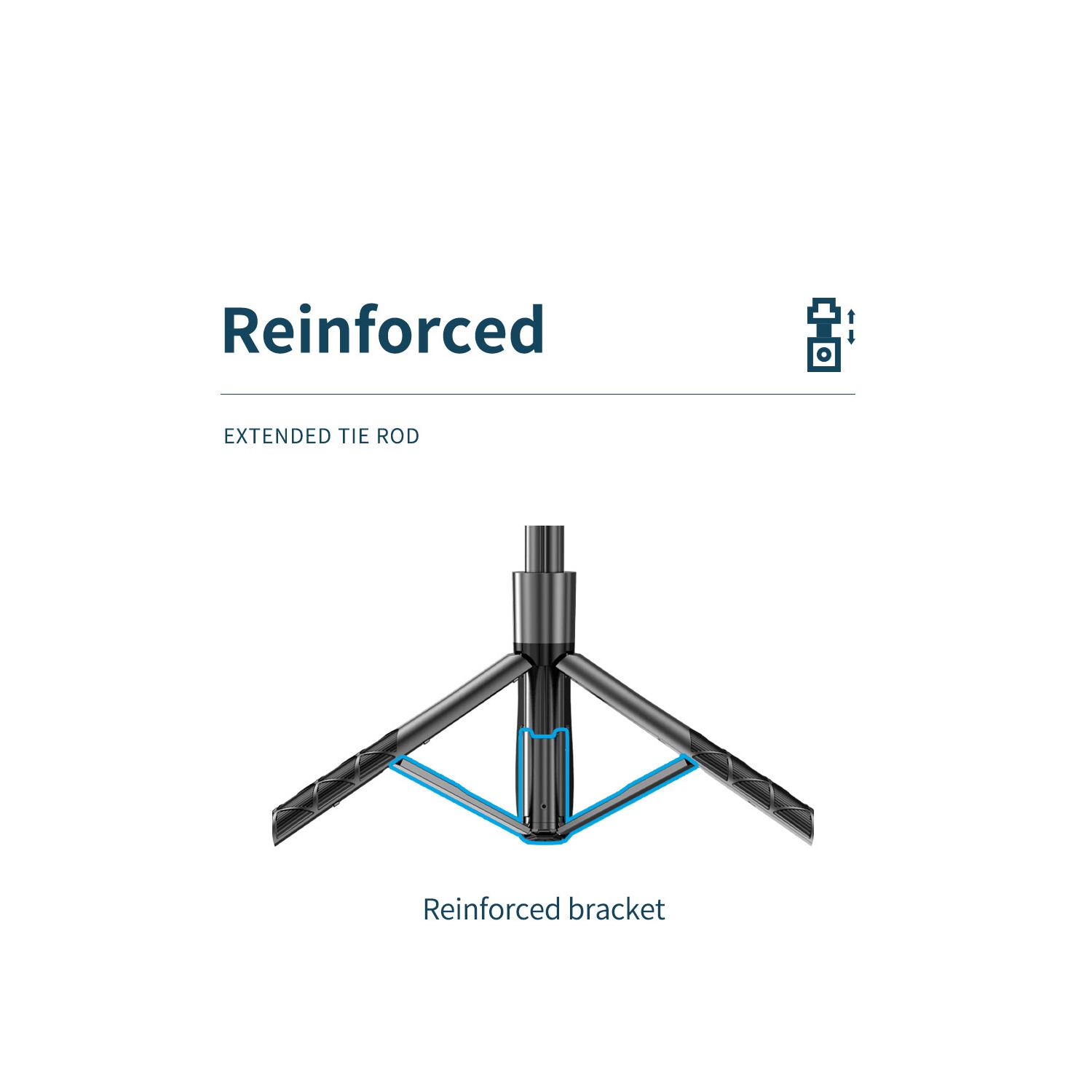 Trépied pour égoportraits de 63 po avec télécommande sans fil, trépied pour téléphone trépied portatif de voyage compatible avec iPhone 15 Android
