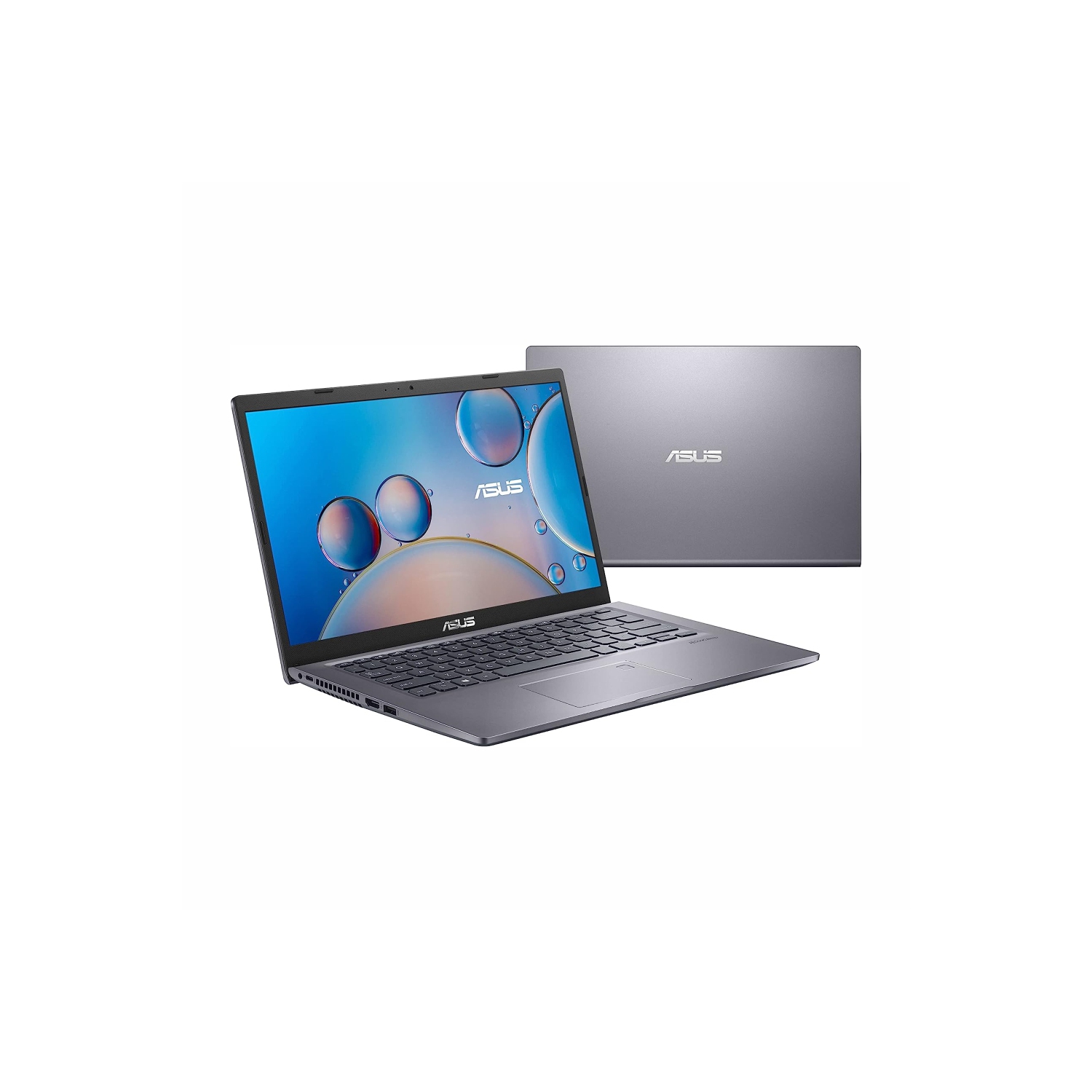 Refurbished (Excellent) - Asus VivoBook X415E Thin and Light 14" FHD Laptop (Intel Core i5-1135G7, 16GB RAM, 512GB SSD, Windows 11 Home, 1 Year Warranty) - Slate Grey