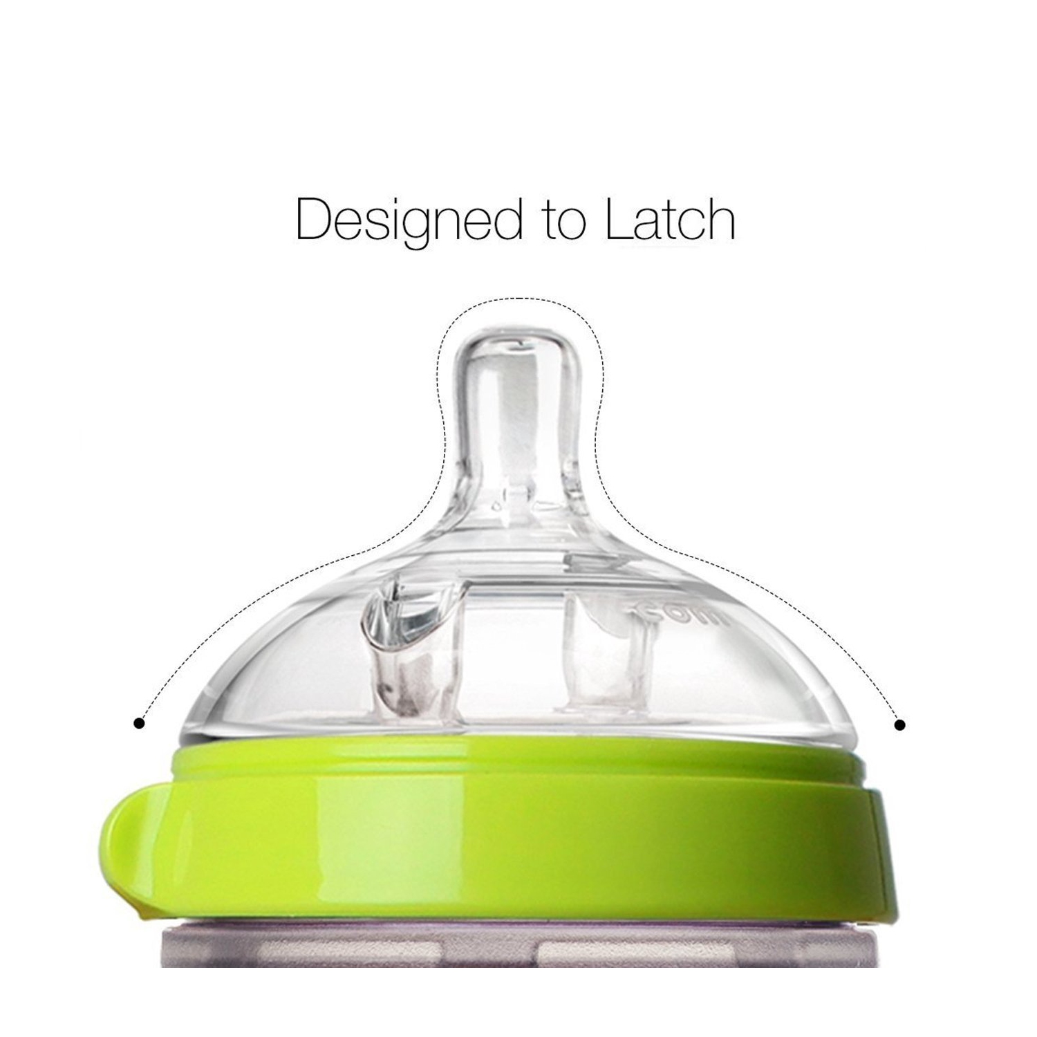 Comotomo Baby Bottle - Green