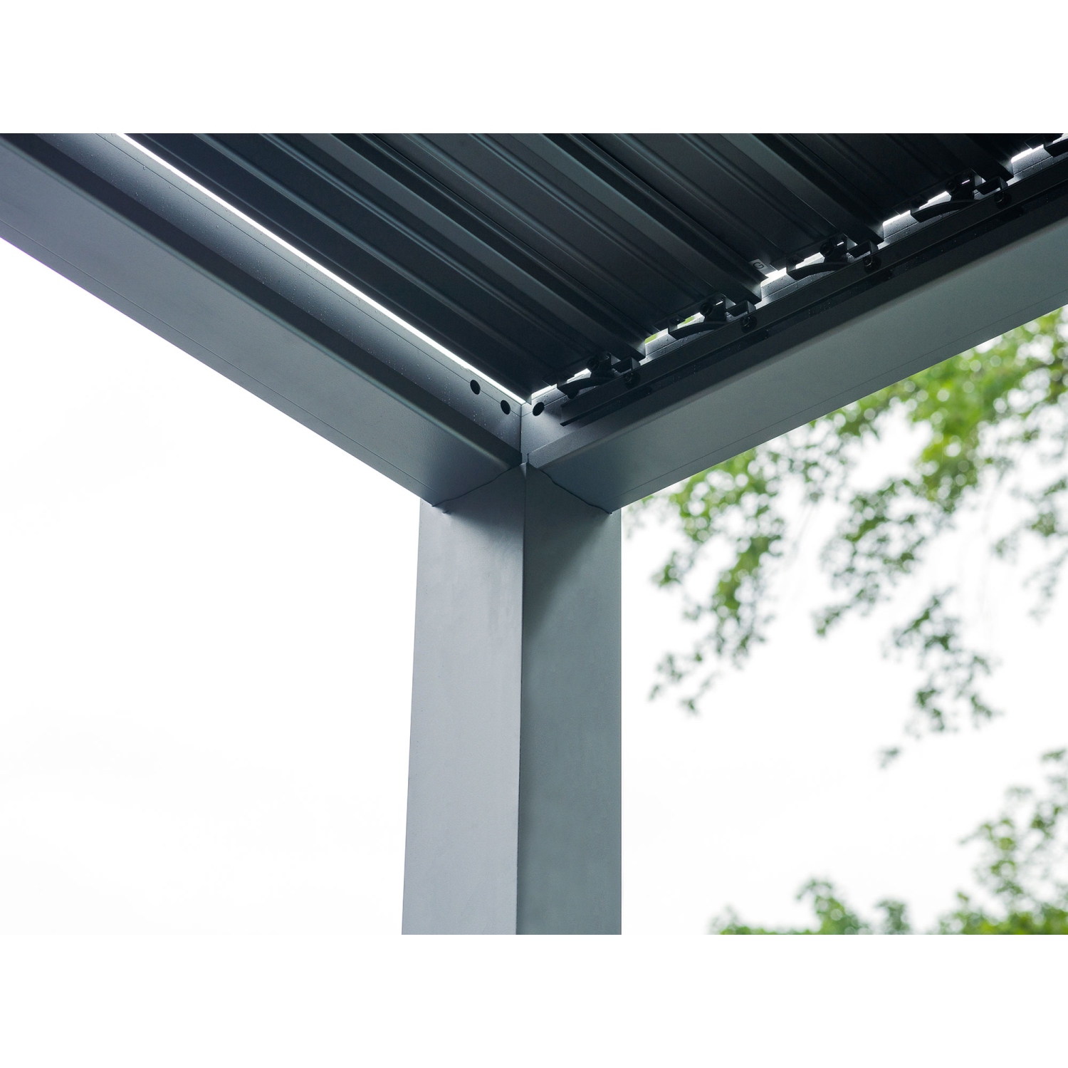 Pergola autonome en aluminium Vikos 10 x13