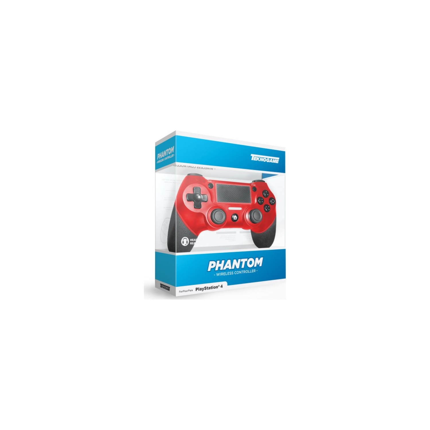 Phantom Red Wireless Controller for PS4