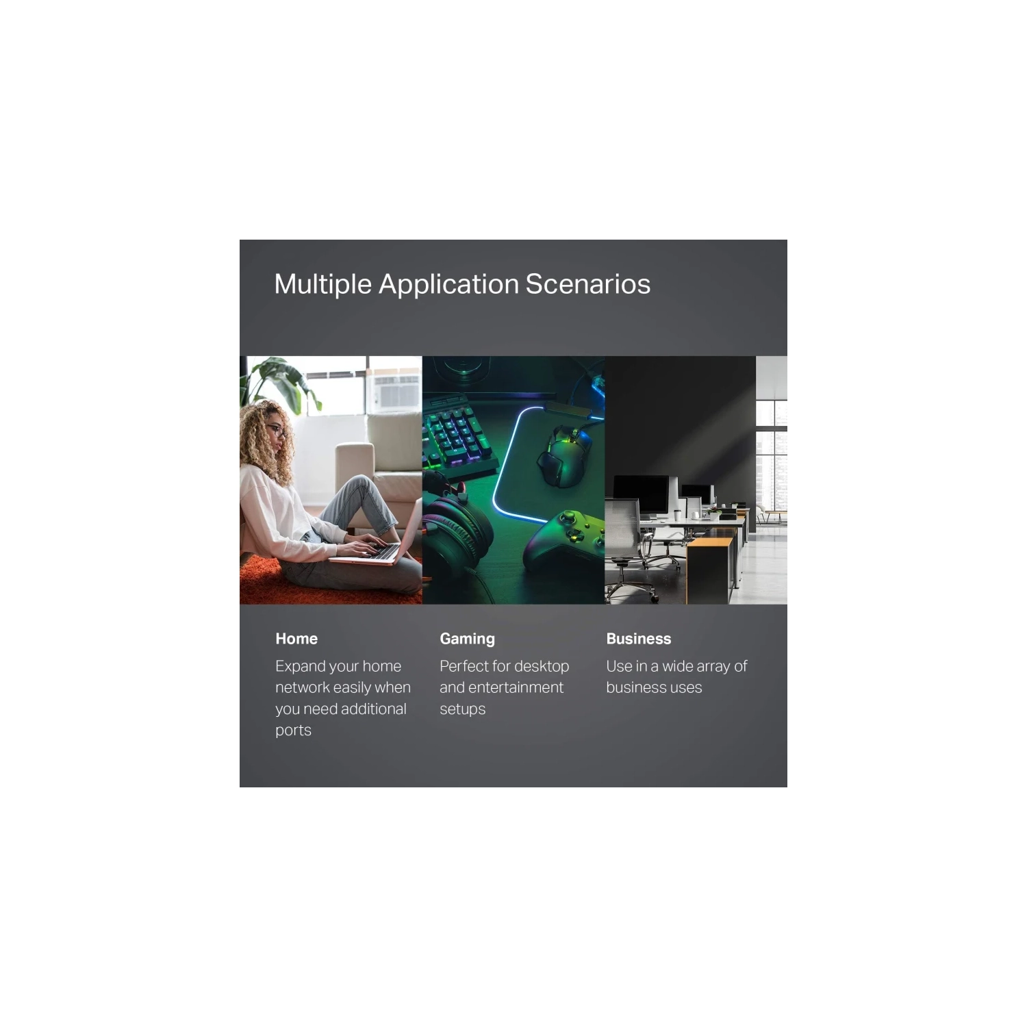 TL-SG105 5-Port Gigabit Unmanaged Ethernet Network Switch - Plug and Play, Fanless Metal Design - Shielded Ports, Traffic Optimization - Limited