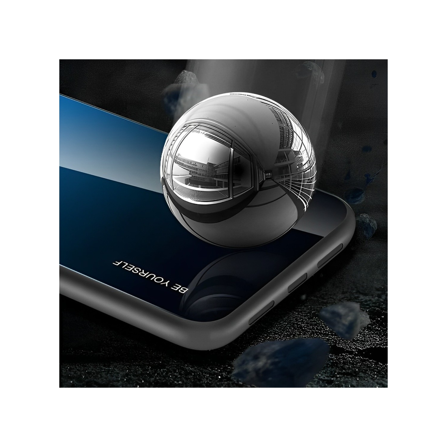 Gradient Glass Case for iPhone 12 and 12 PRO, Slim Thin Anti-Scratch Shockproof Protective Case, Tempered Glass Back Cover-FREE SHIPPING