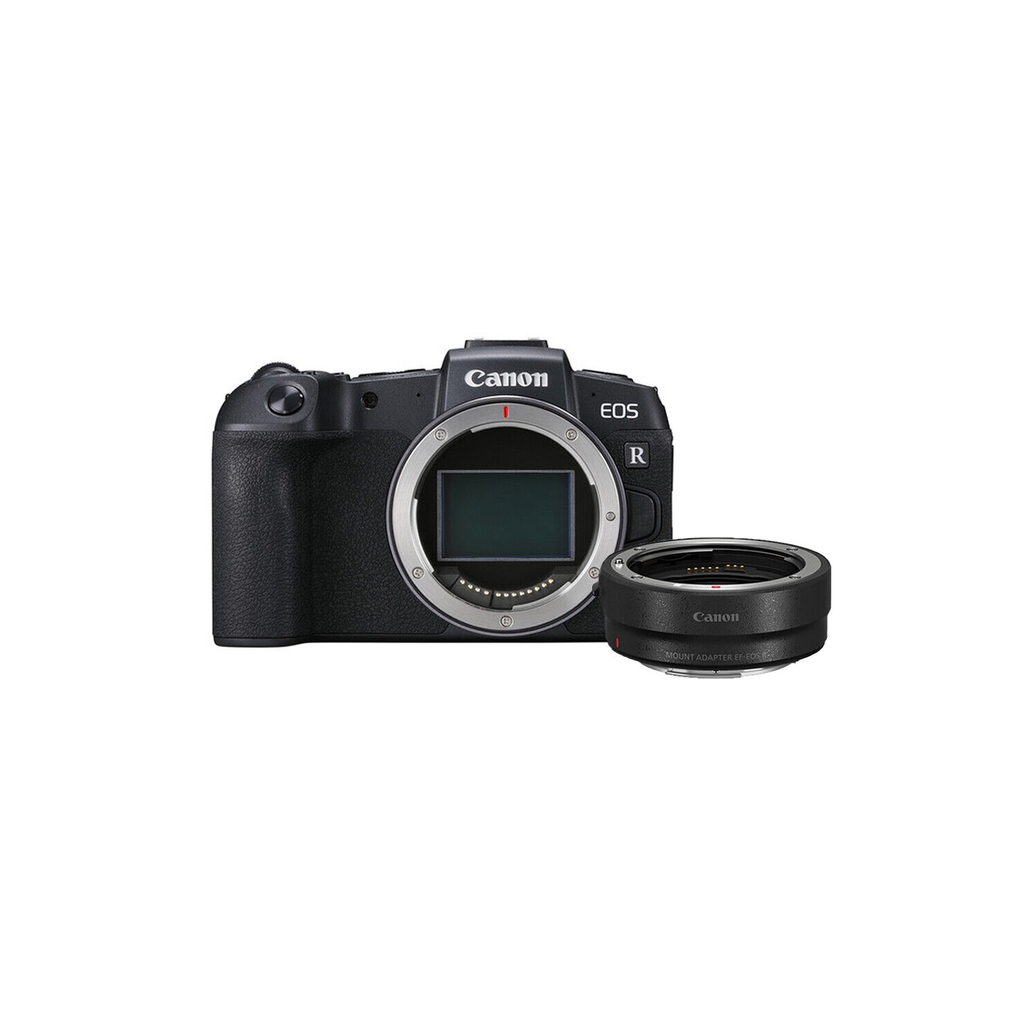 Canon EOS RP Mirrorless Digital Camera (Body Only) + Mount Adapter EF-EOS R