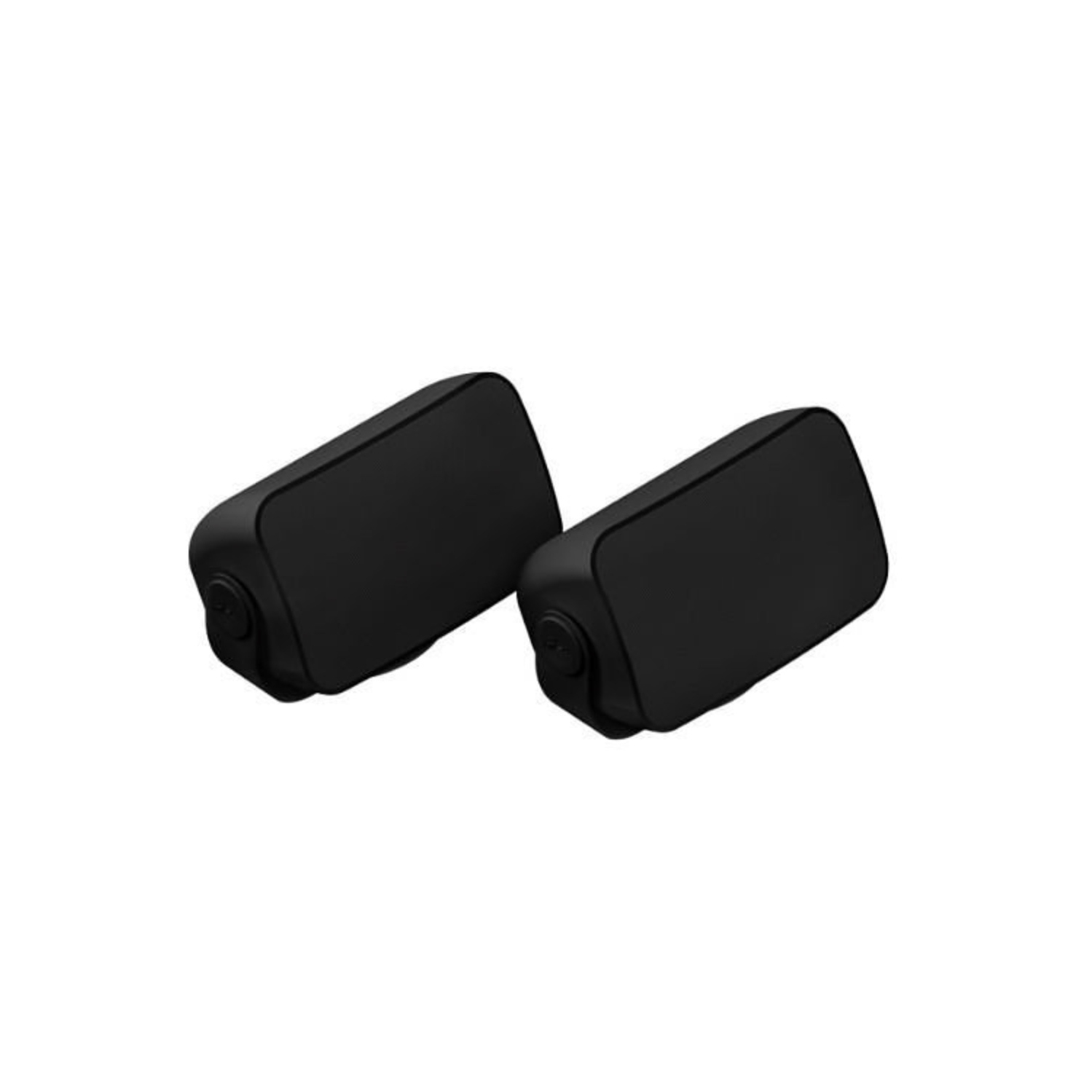 Haut-parleurs d'extérieur noirs de Sonos boîte ouverte